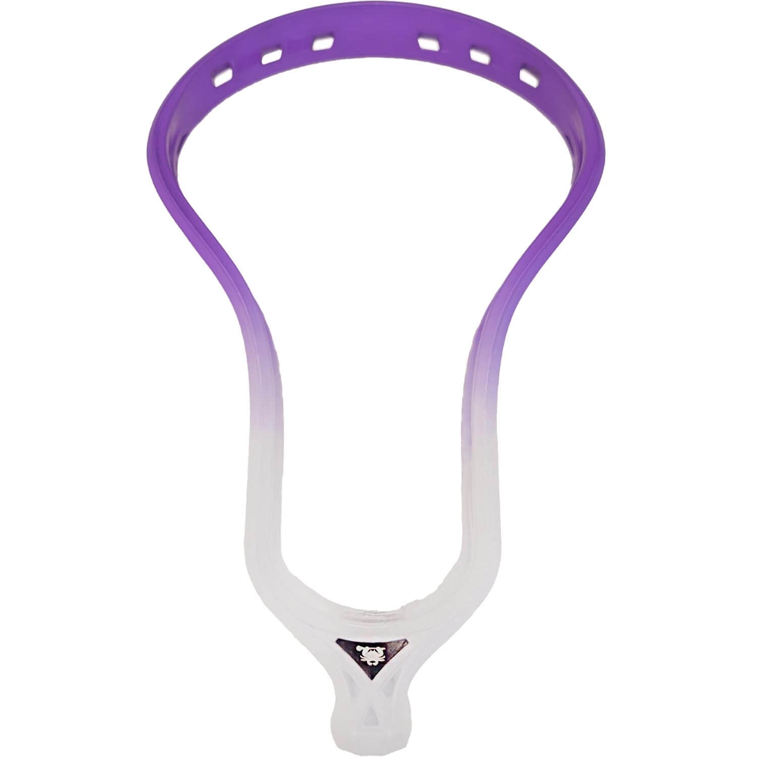 ECD Dyed Mirage 2.0 Lacrosse Head - Purple - White | Top String Lacrosse