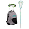 STX Exult Rise/4Sight Girl's Lacrosse Starter Set Package - Stick, Goggles, And Backpack - Top String Lacrosse