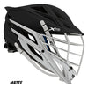 Cascade XRS Pro Helmet - Matte Black Shell - White Mask - White Chin - White Strap