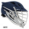 Cascade XRS Pro Helmet - Matte Navy Shell - White Mask - White Chin - White Strap - Top String Lacrosse