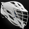 Cascade XRS Pro Lacrosse Helmet Quick Clip - White Shell - White Facemask