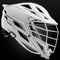 Cascade XRS Pro Lacrosse Helmet Quick Clip - White Shell - White Facemask - Top String Lacrosse