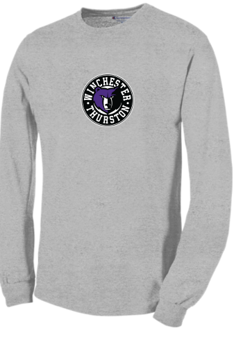 WT Adult Champion Premium Classic Long Sleeve T-Shirt - Grey