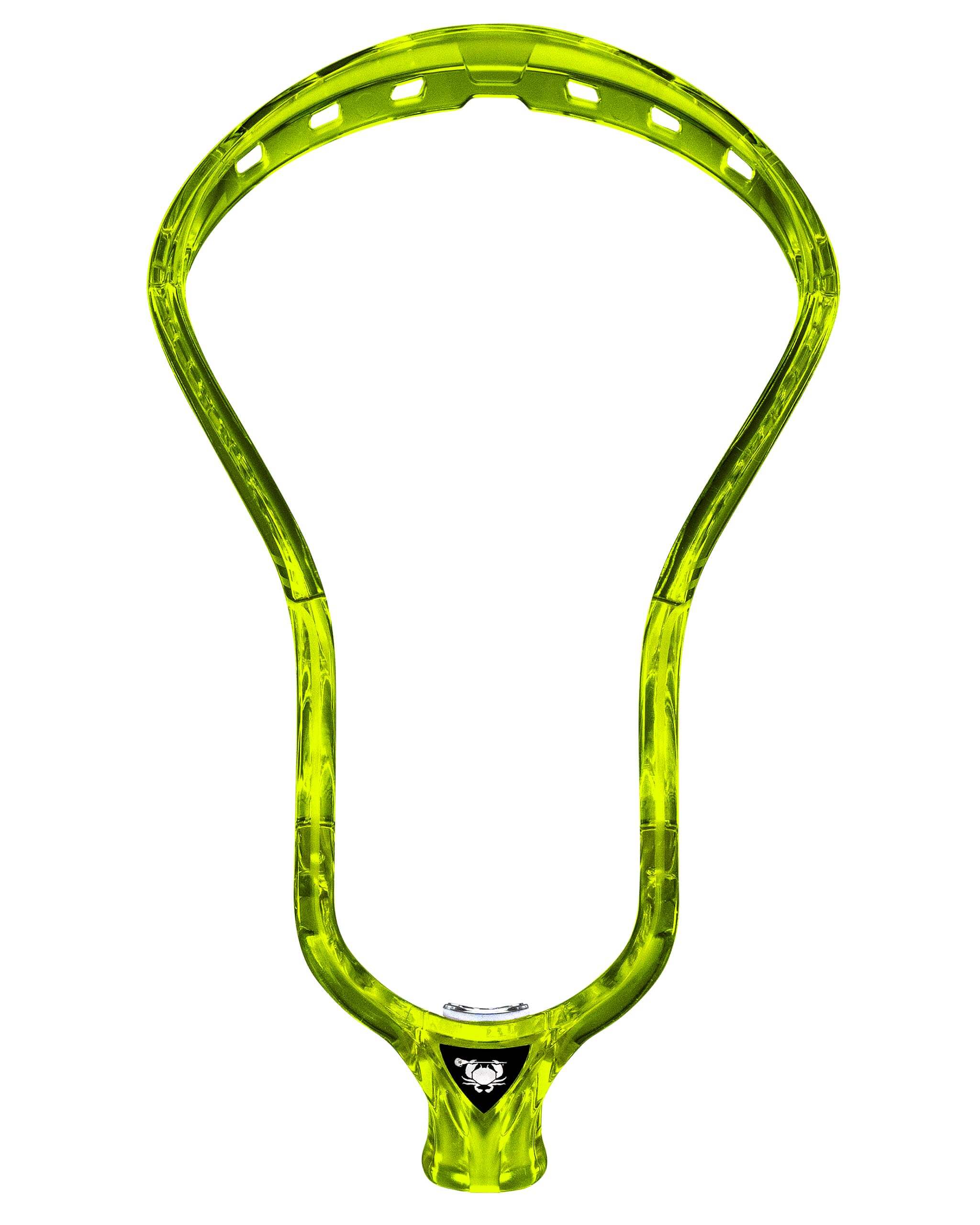 ECD Dyed Ion Lacrosse Head - Lime Green | Top String Lacrosse