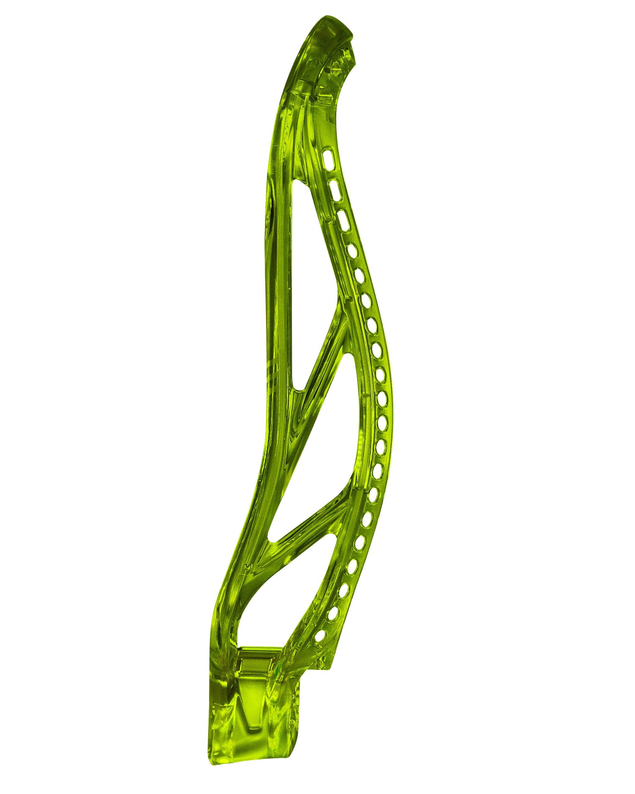 ECD Dyed Ion Lacrosse Head - Lime Green | Top String Lacrosse