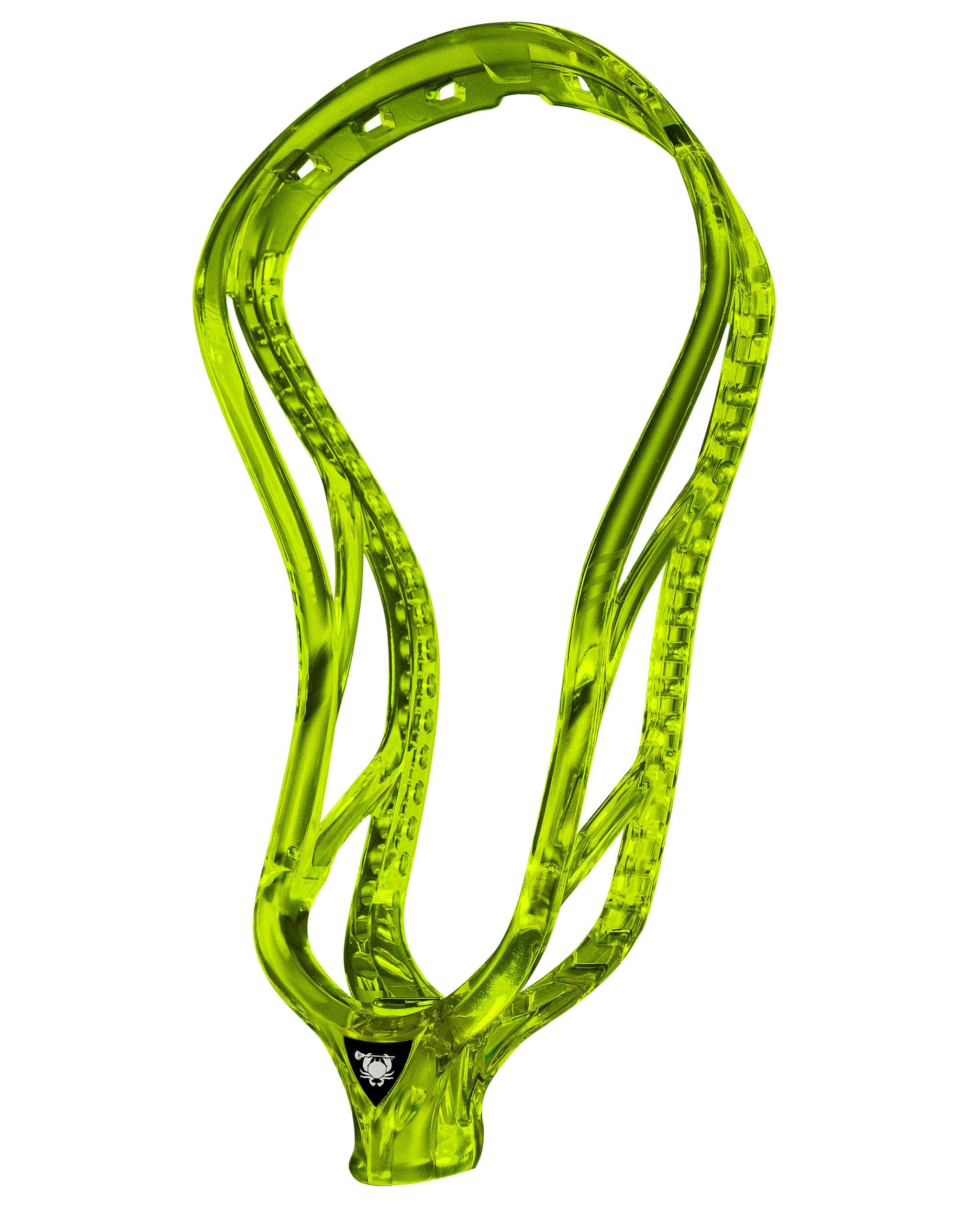 ECD Dyed Ion Lacrosse Head - Lime Green | Top String Lacrosse