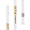 Limited Edition STX Gold Rush White and Gold Fiber X Lacrosse Shaft | Top String Lacrosse