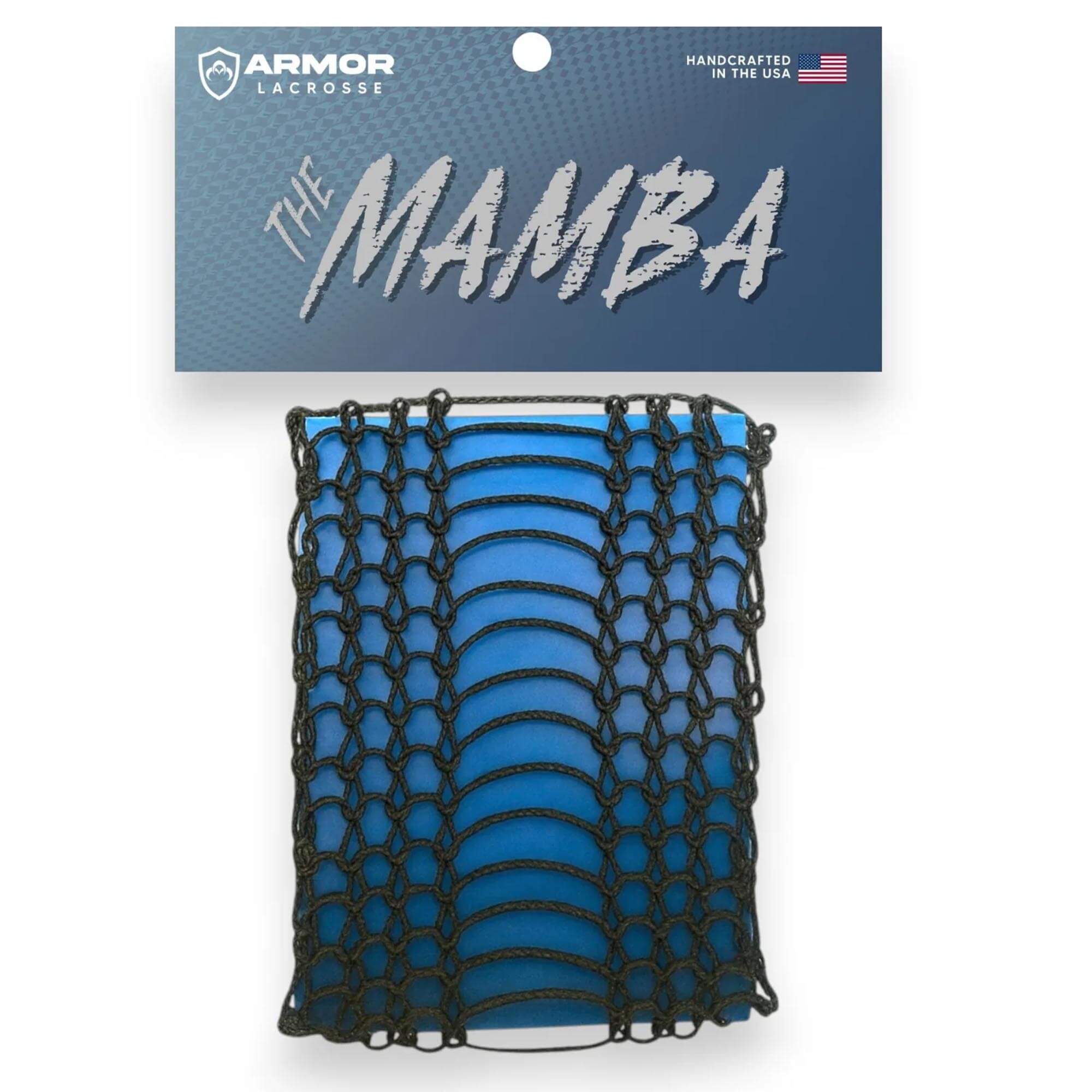 Armor Mesh The Mamba Lacrosse Mesh - Black | Top String Lacrosse