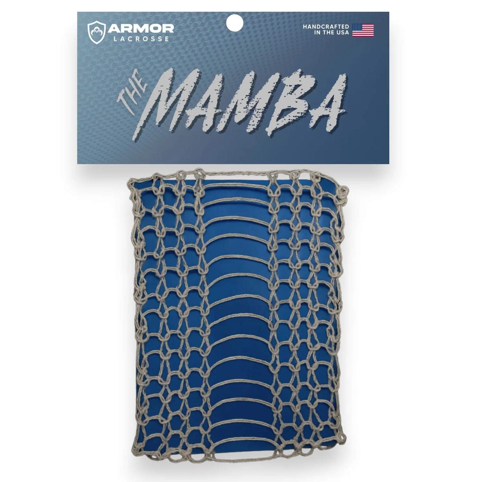 Armor Mesh The Mamba Lacrosse Mesh - Steel | Top String Lacrosse