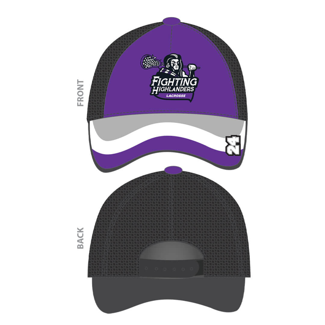 Baldwin Custom Lacrosse Sublimated Trucker Hat