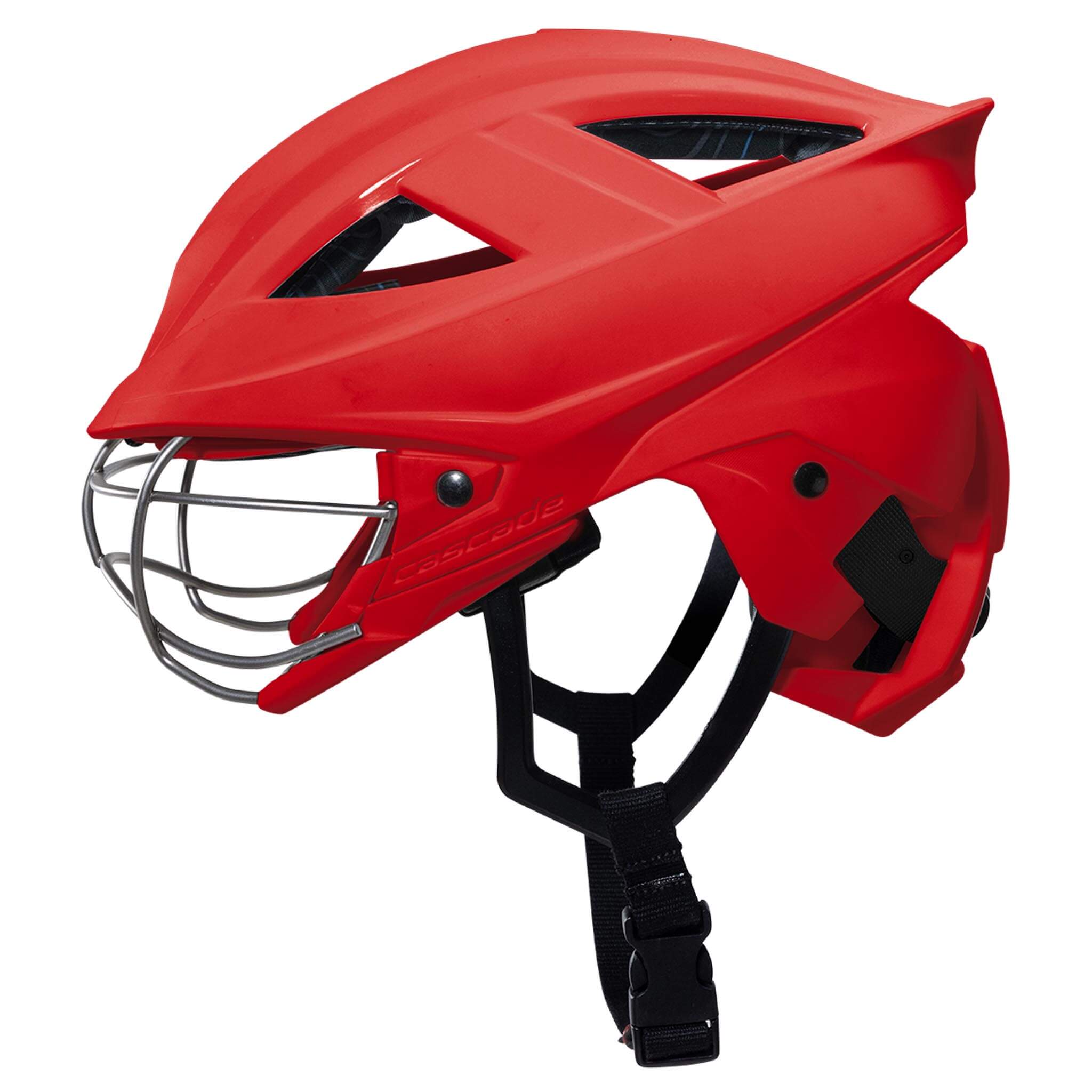 Cascade LX Women's Lacrosse Headgear - Red | Top String Lacrosse