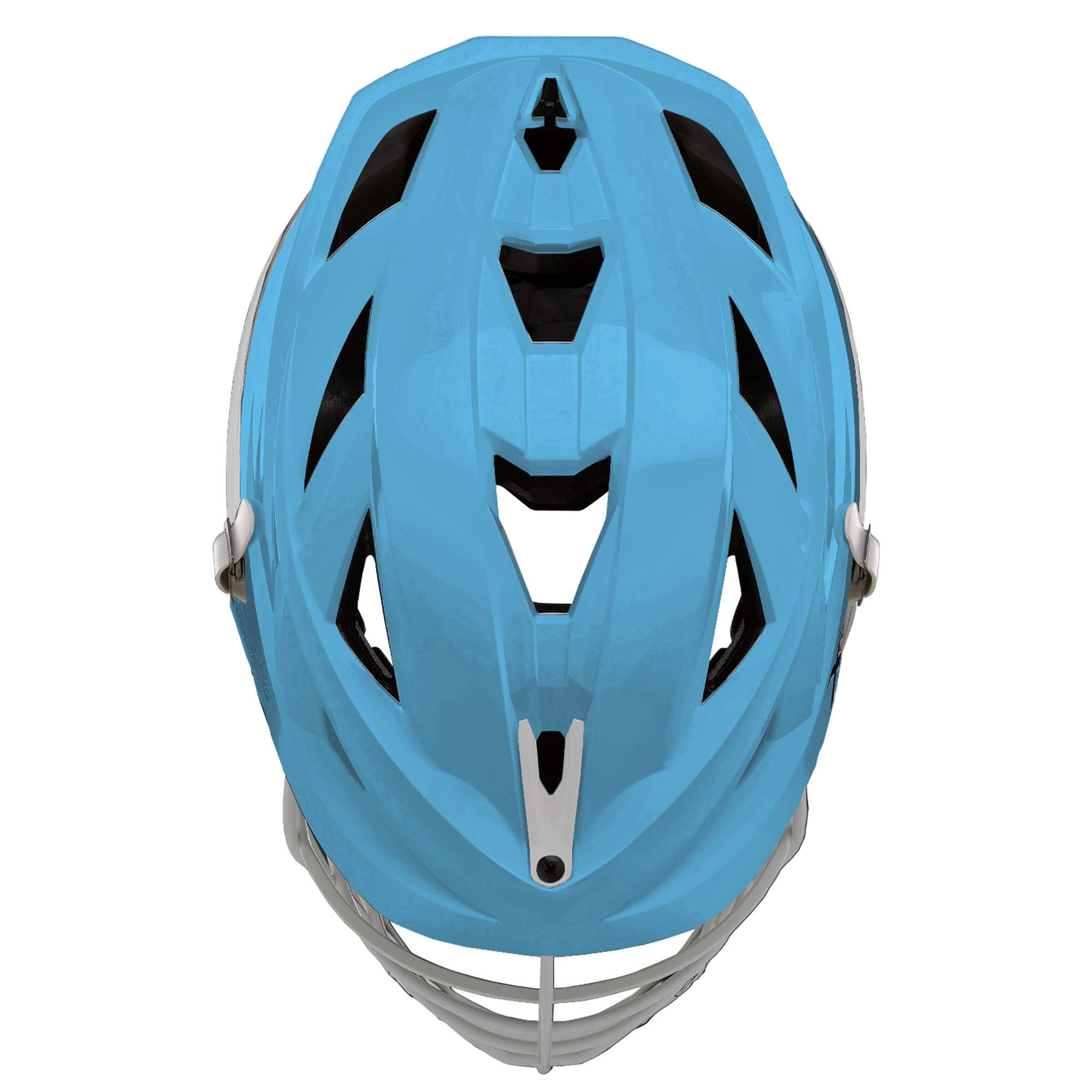 Cascade XRS Pro Helmet - Carolina Blue Shell - White Mask - White Strap | Top String Lacrosse