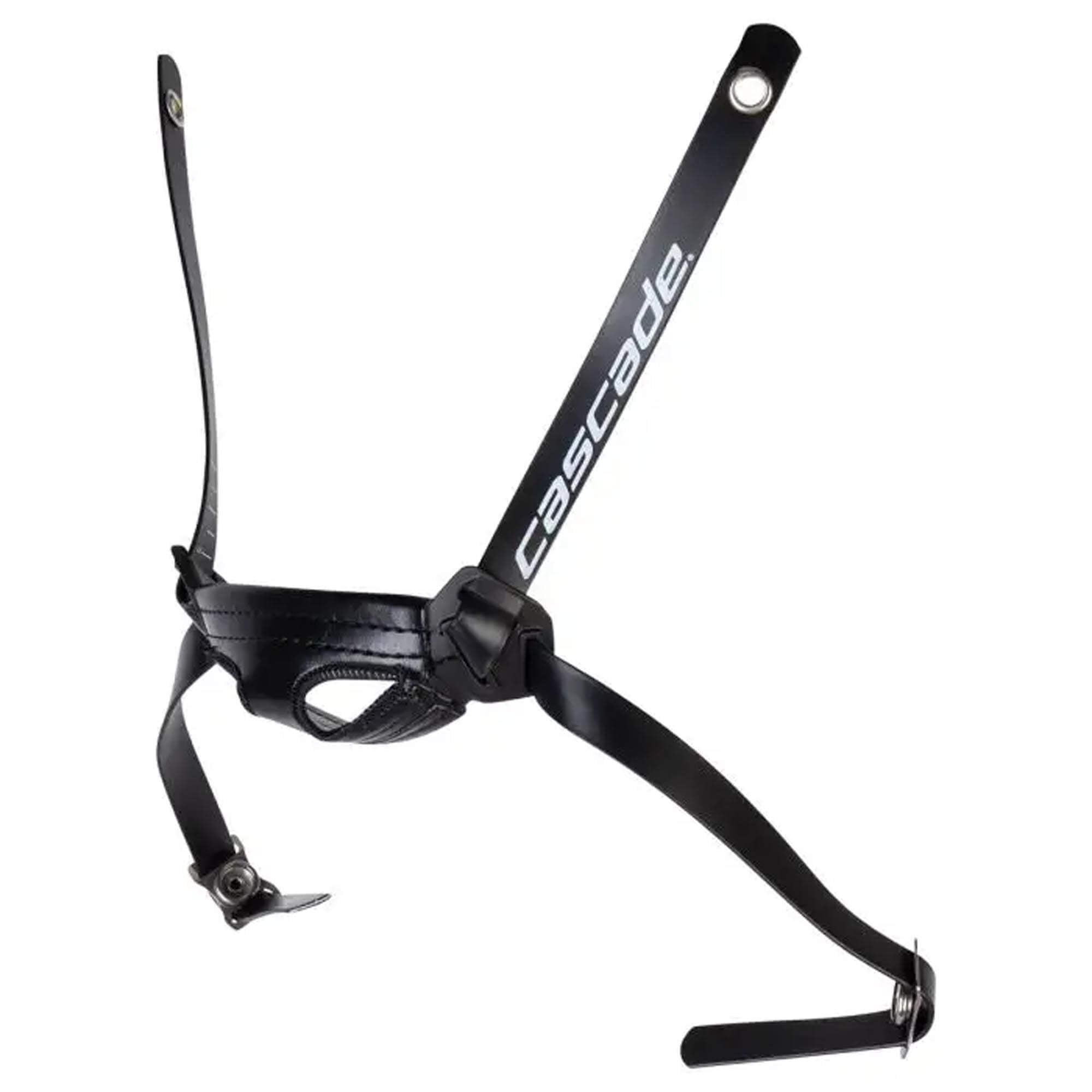 Cascade Z Lacrosse Helmet Chin Strap  - Black | Top String Lacrosse