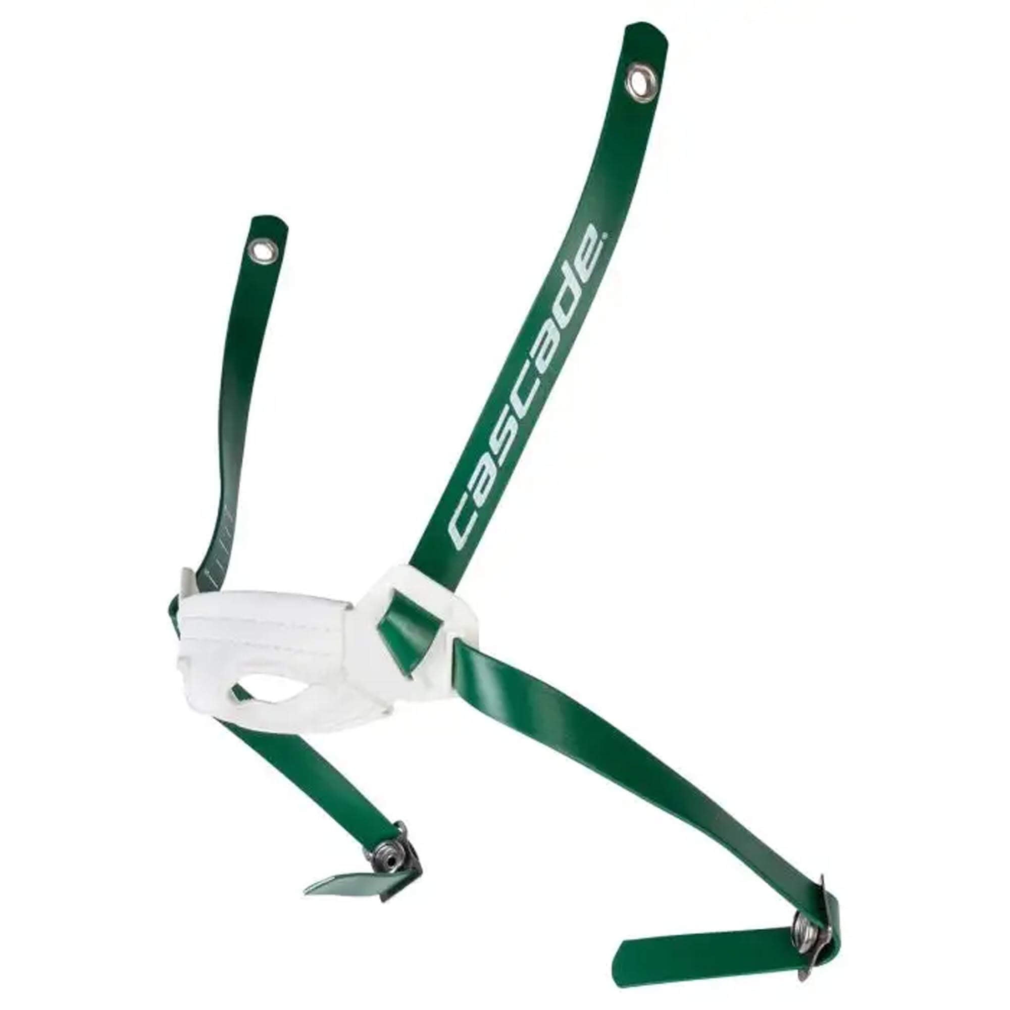 Cascade Z Lacrosse Helmet Chin Strap  - Green | Top String Lacrosse