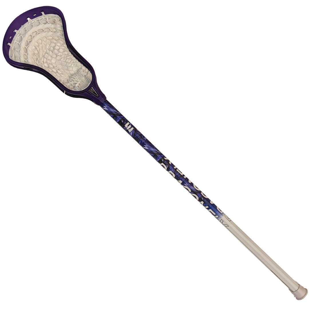 Top String Lacrosse Custom Dyed Purple Epoch Z3 - Epoch Purple Drip Complete Lacrosse Stick
