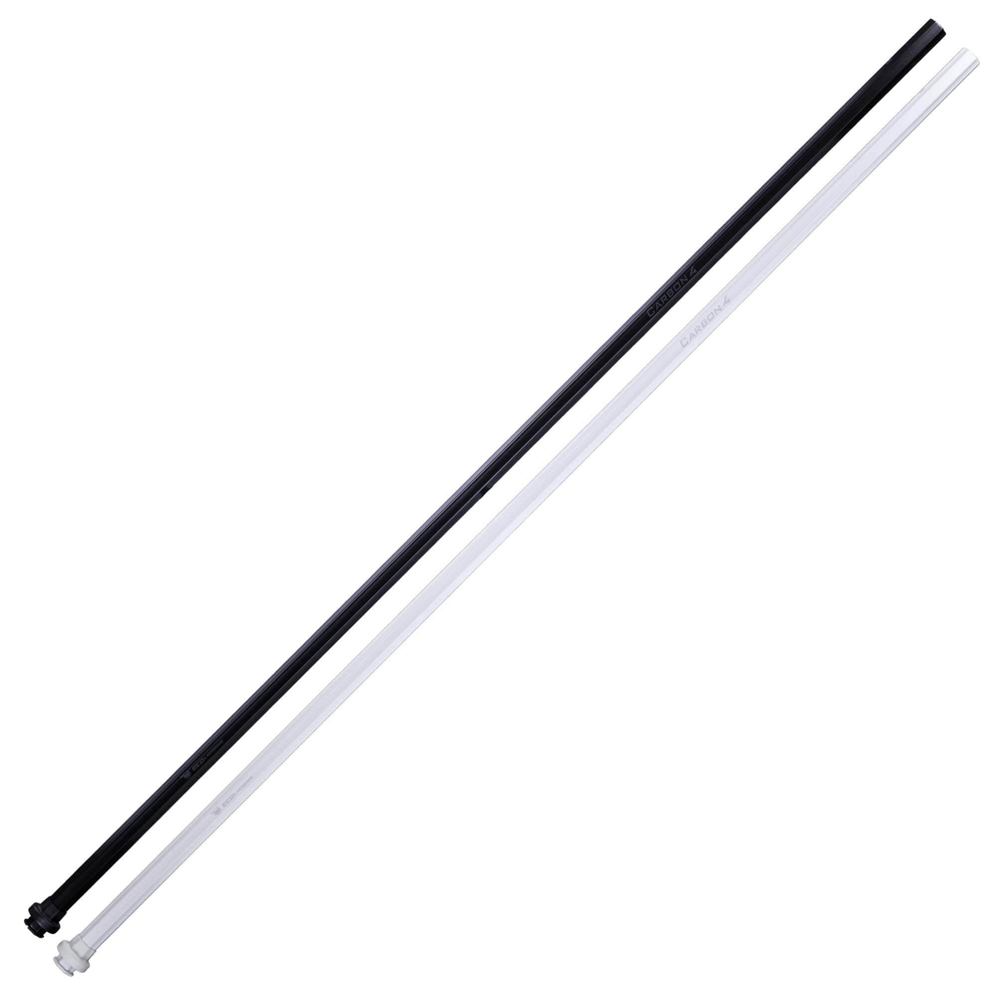 ECD Carbon 4.0 Composite Defense Lacrosse Shaft - Black and White | Top String Lacrosse