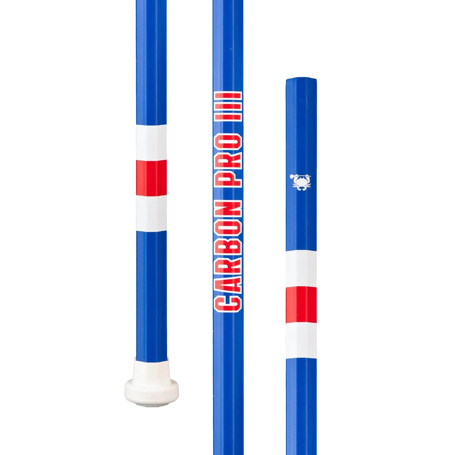 ECD Carbon Pro 3.0 LE Power USA 2026 Composite Attack Lacrosse Shaft  - Royal | Top String Lacrosse