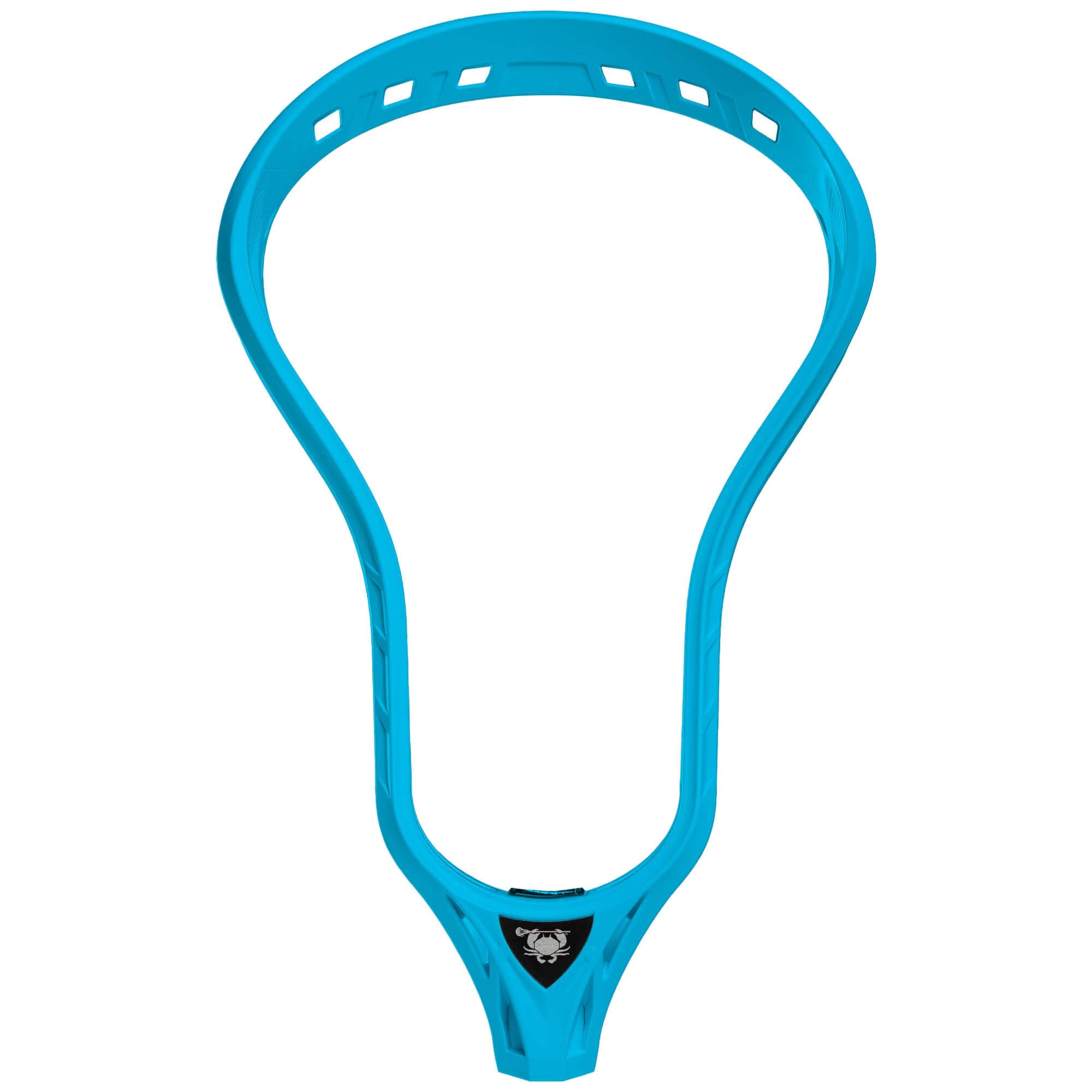 ECD Delta Lacrosse Head - ECD Blue | Top String Lacrosse