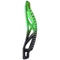 ECD Dyed Delta Lacrosse Head - Neon Green - Black Fade | Top String Lacrosse