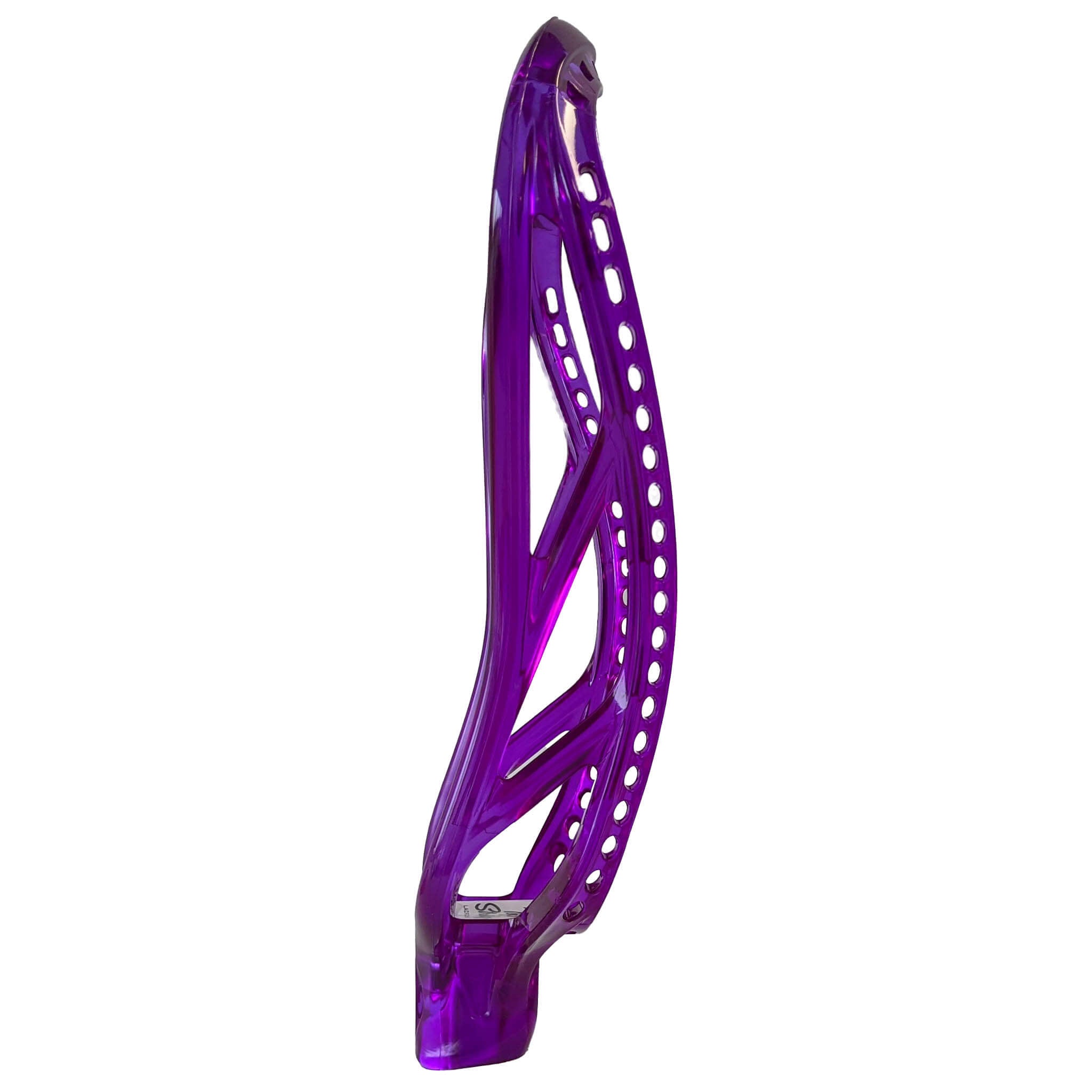 ECD Dyed Ion Lacrosse Head Purple Top String Lacrosse