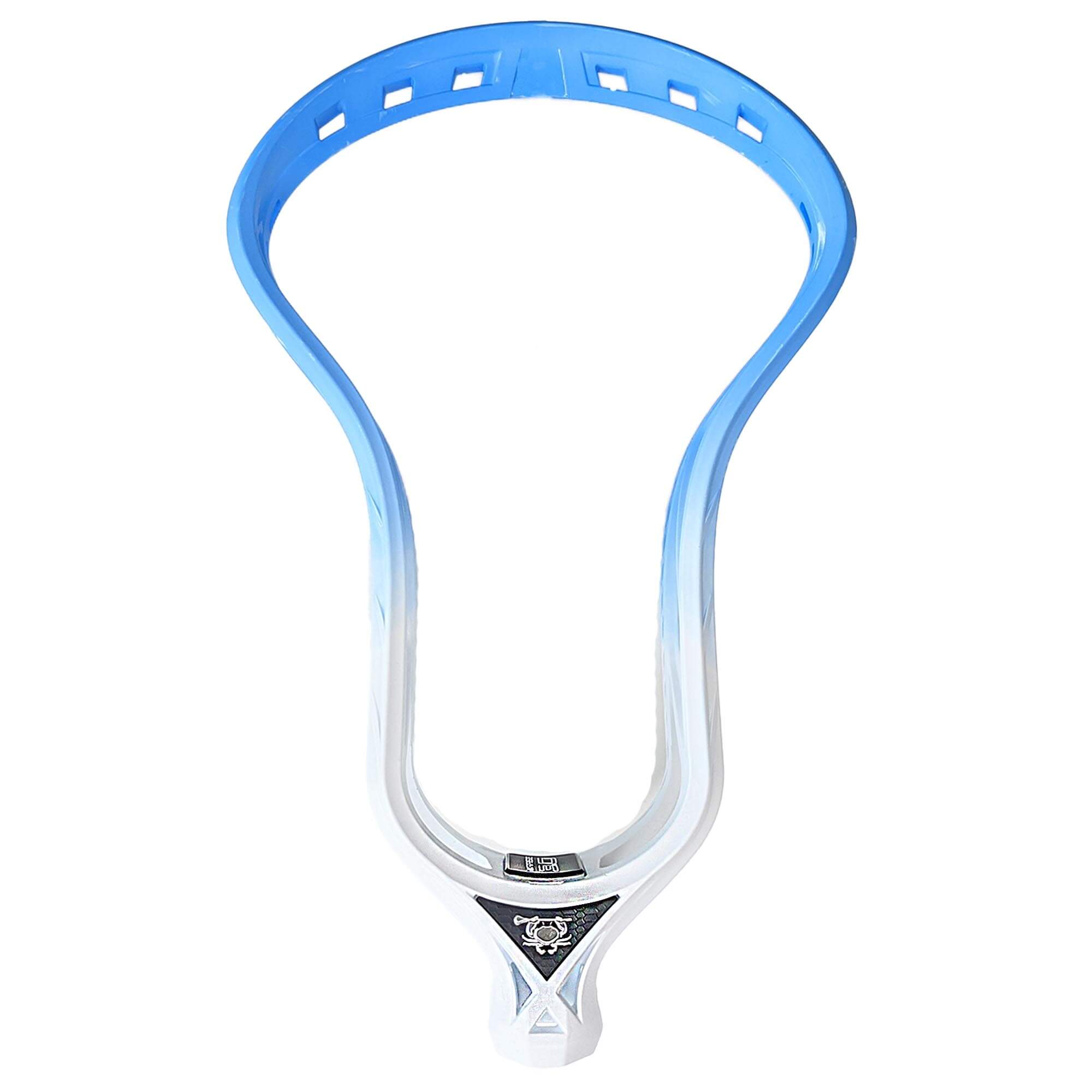ECD Dyed Mirage 3.0 Lacrosse Head - Carolina Blue - White Fade | Top String Lacrosse
