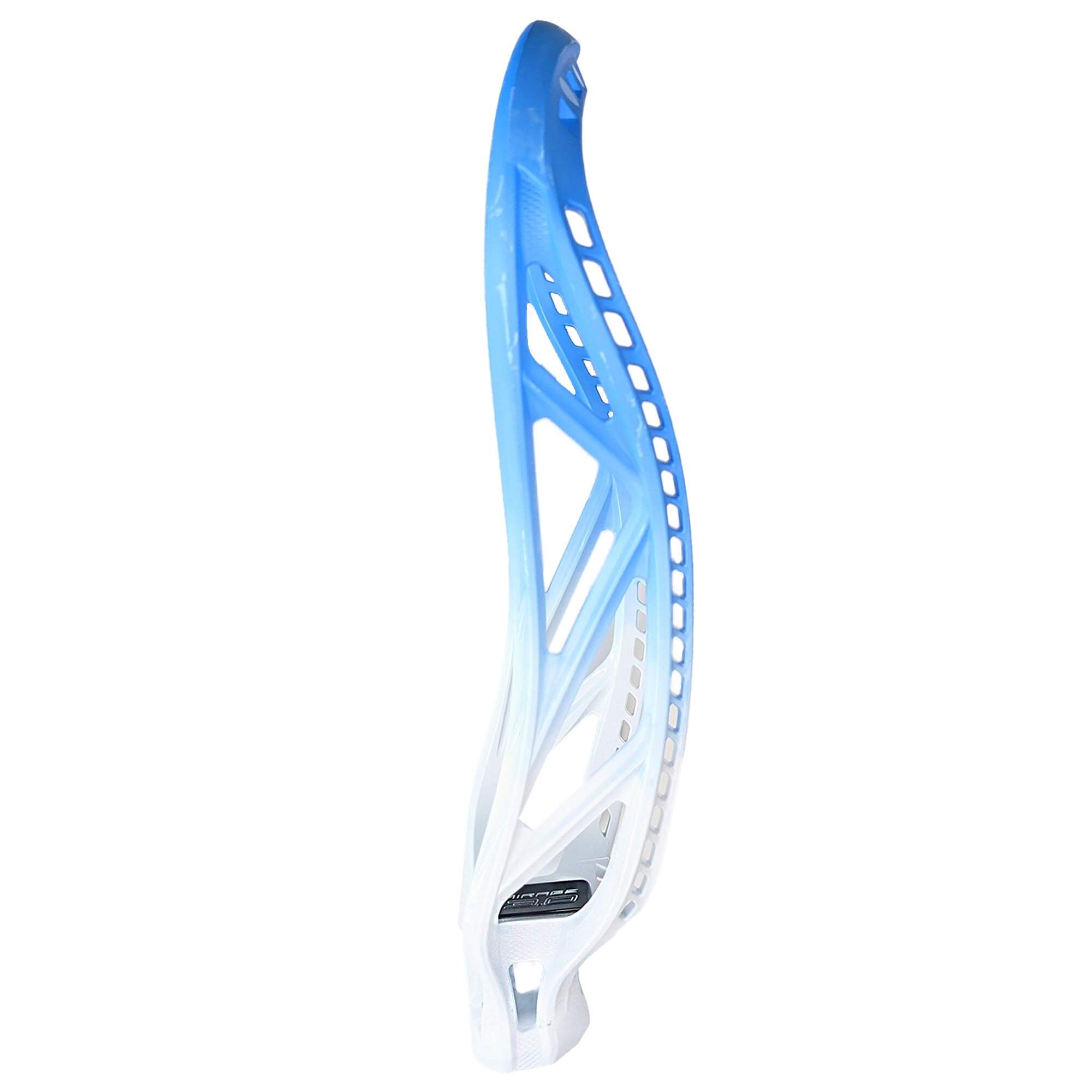 ECD Dyed Mirage 3.0 Lacrosse Head - Carolina Blue - White Fade | Top String Lacrosse