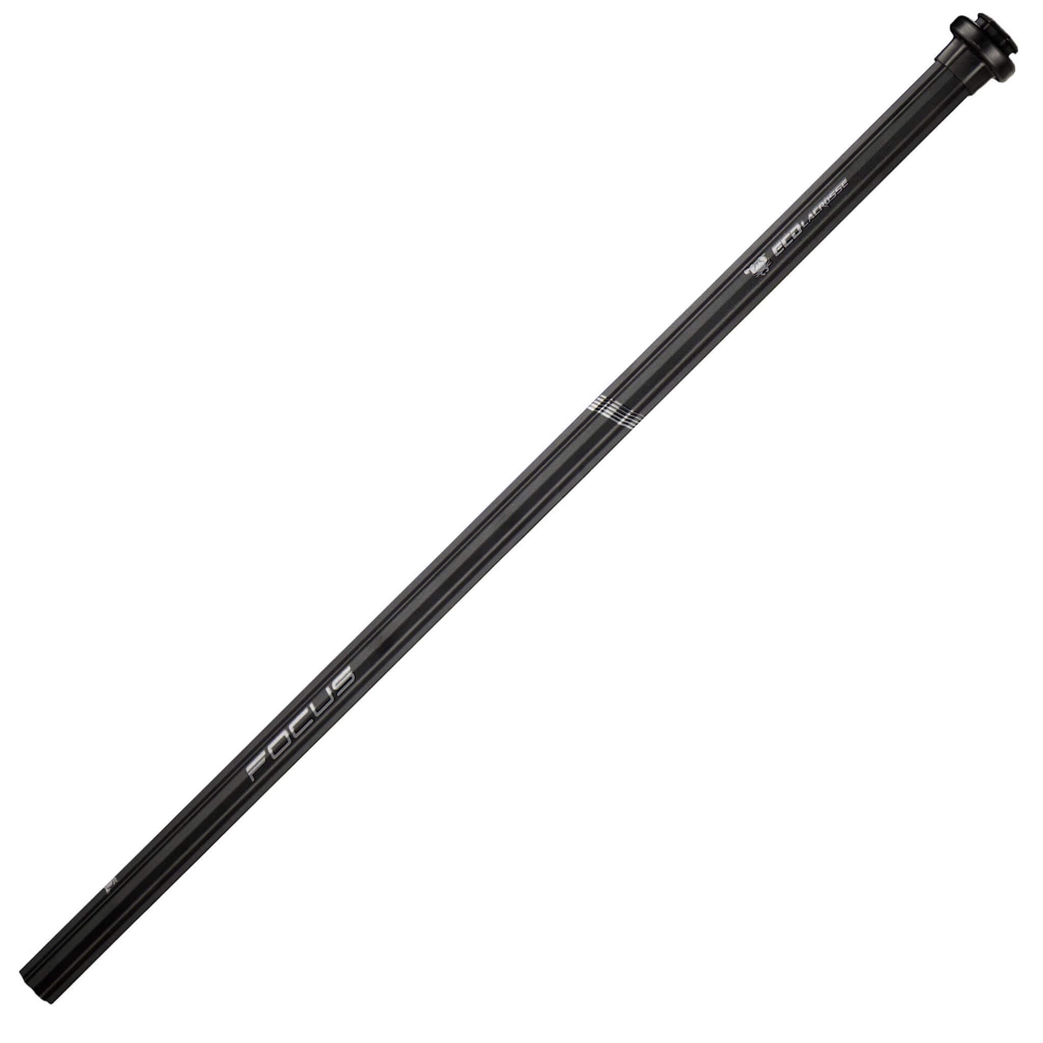 ECD Focus Power Attack Lacrosse Shaft - Black | Top String Lacrosse