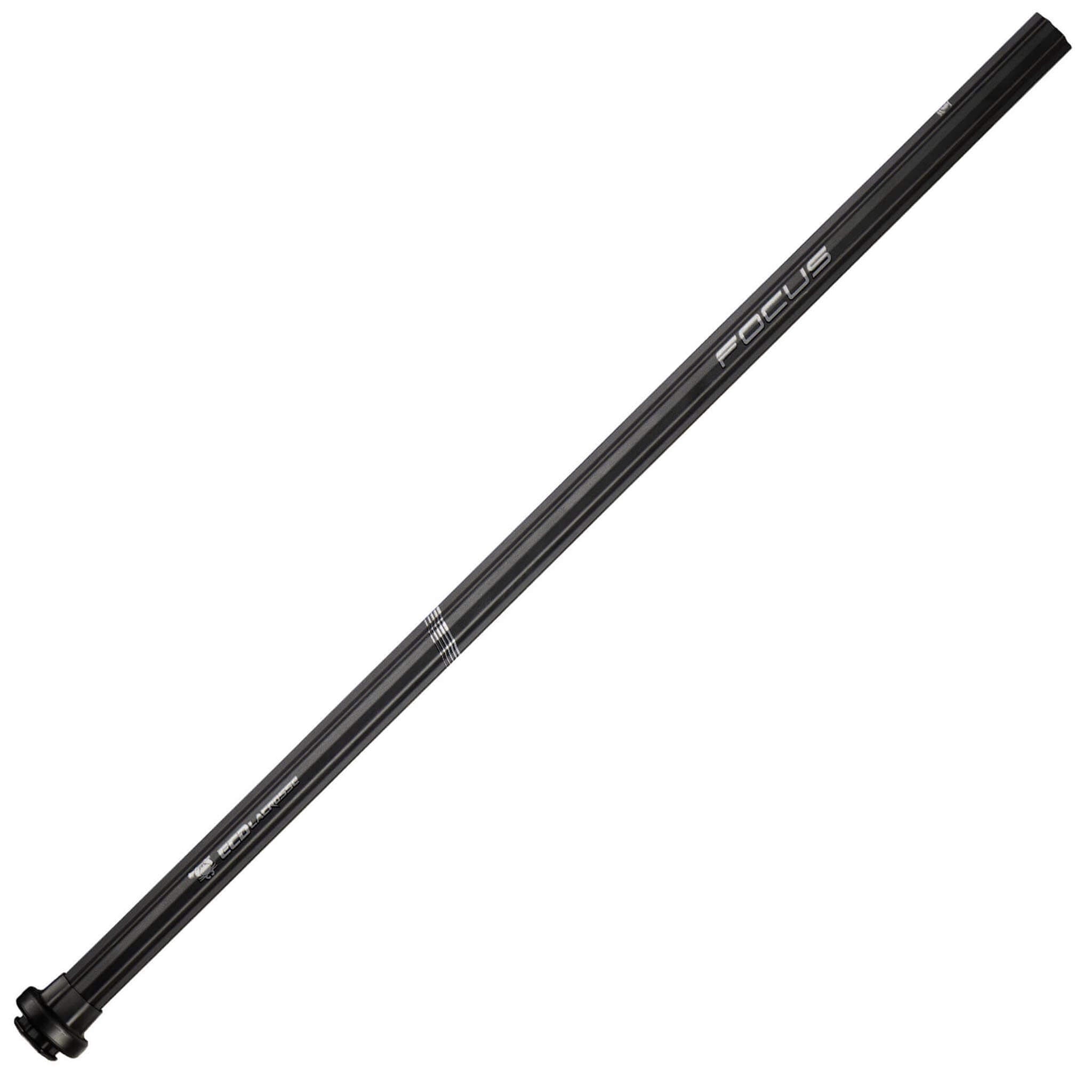 ECD Focus Power Attack Lacrosse Shaft - Black | Top String Lacrosse