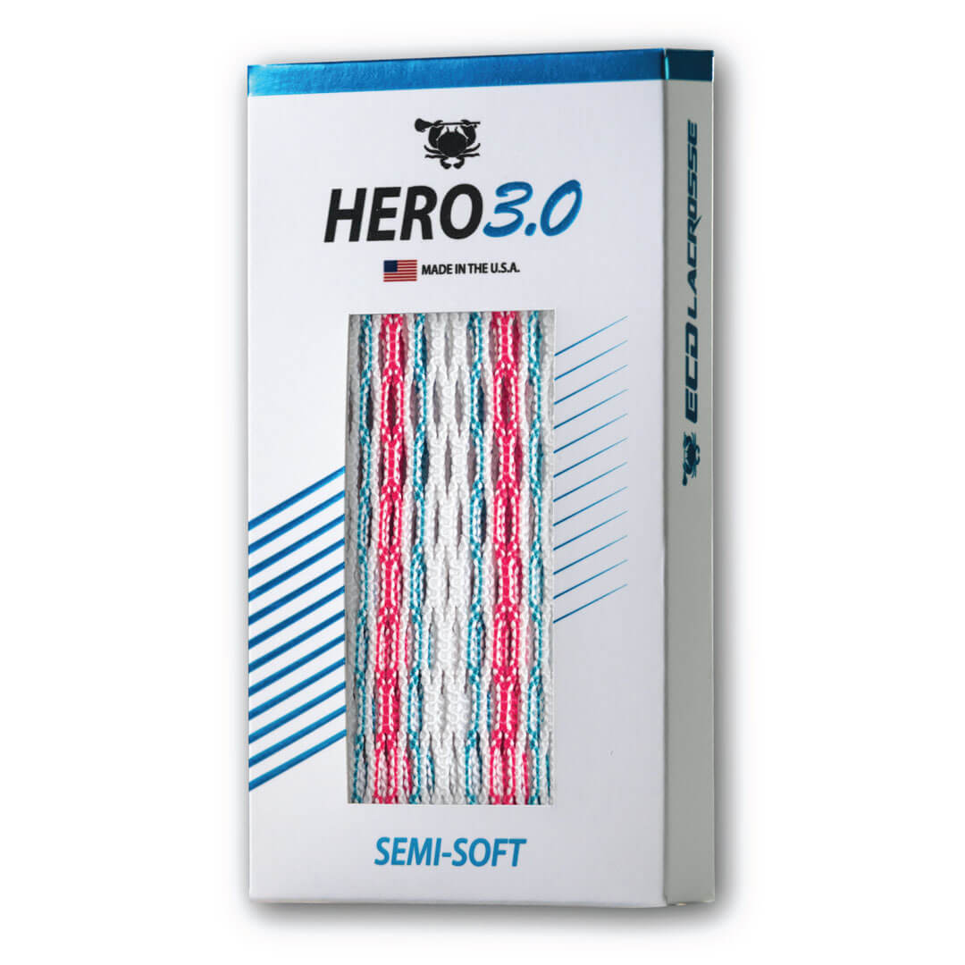 ECD Hero 3.0 LE South Beach 2023 Storm Striker Lacrosse Mesh - Top String Lacrosse