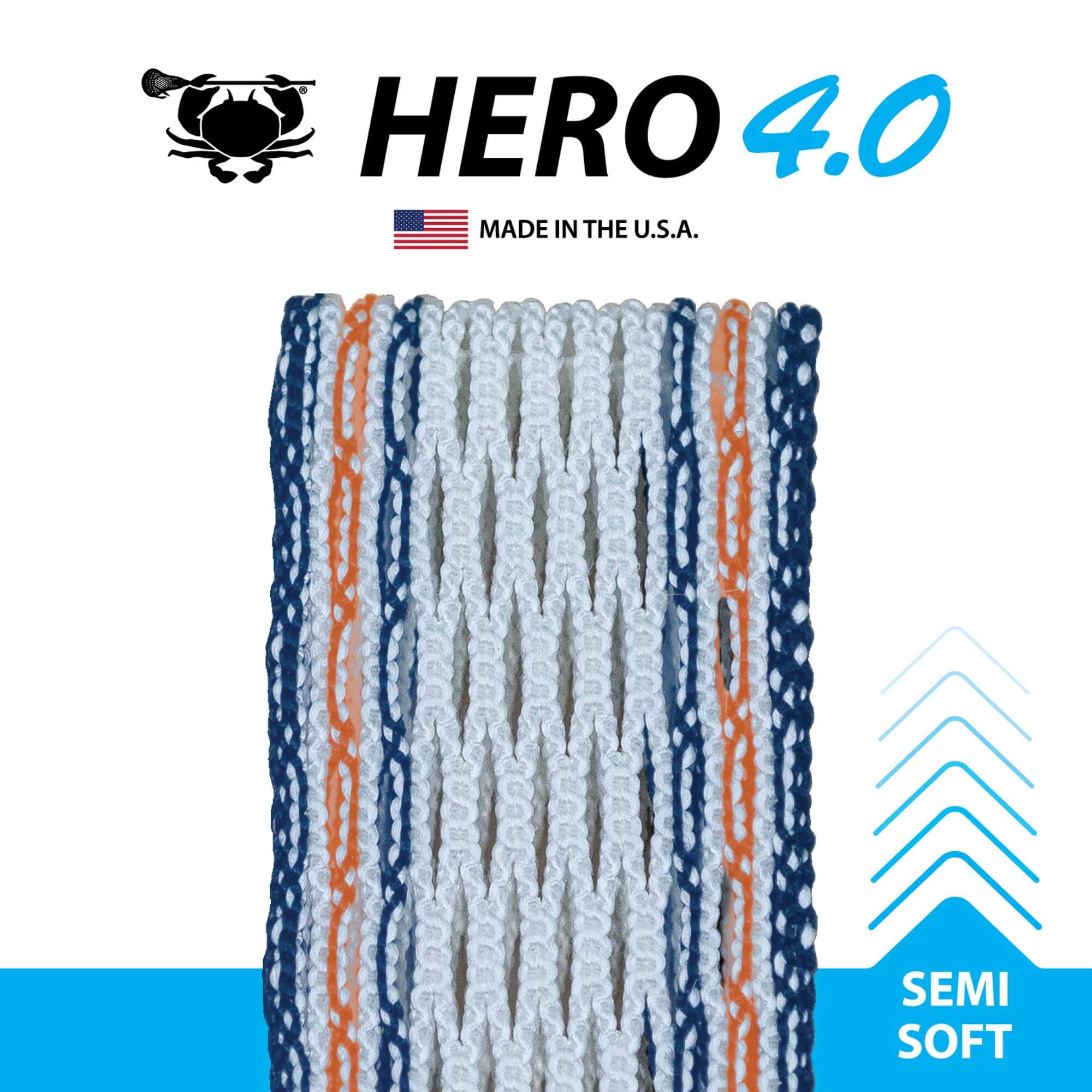 ECD Hero 4.0 Colors Storm Striker Lacrosse Mesh