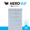 ECD Hero 4.0 Semi-Soft Lacrosse Mesh - White | Top String Lacrosse 