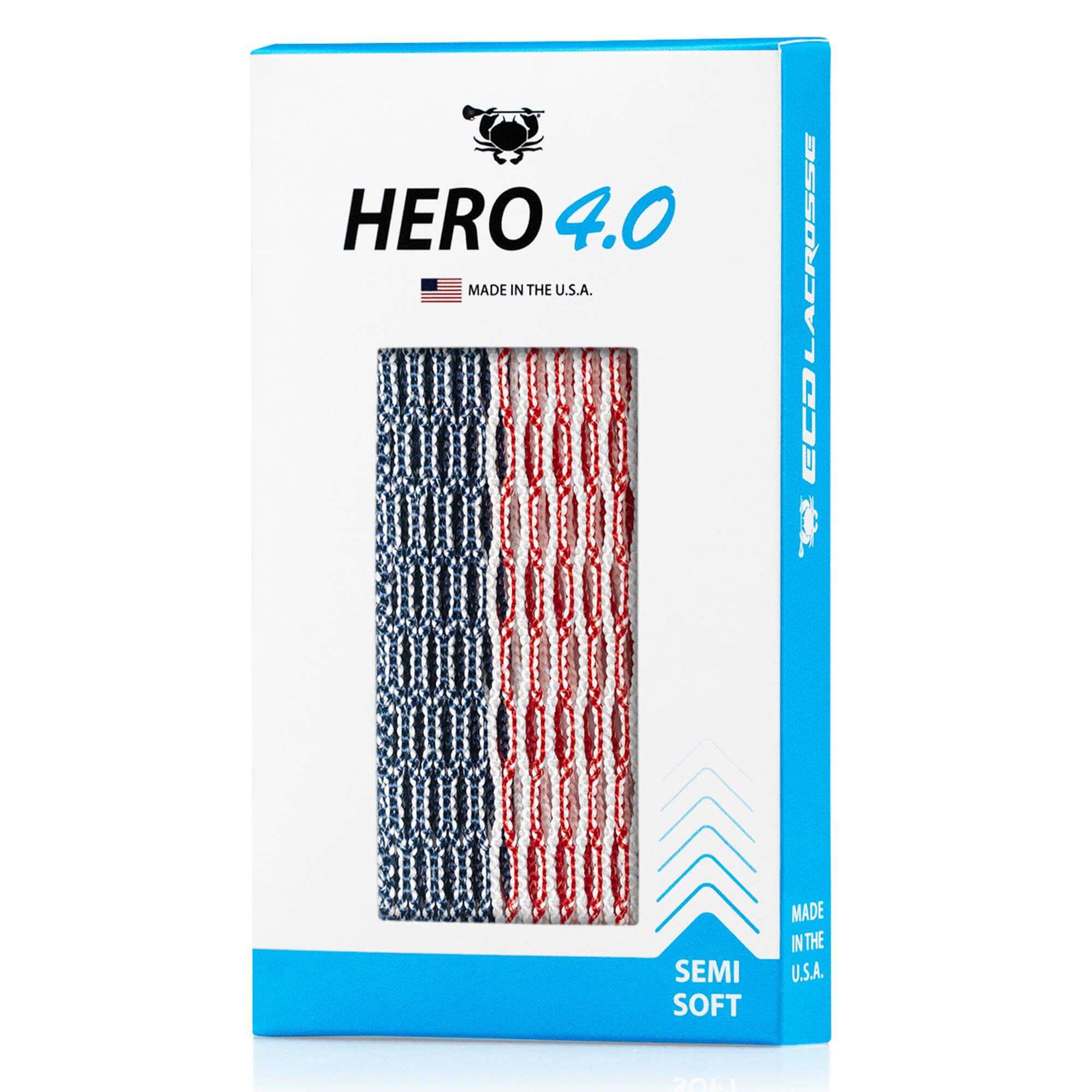 ECD Hero 4.0 LE 2025 USA Lacrosse Mesh | Top String Lacrosse 