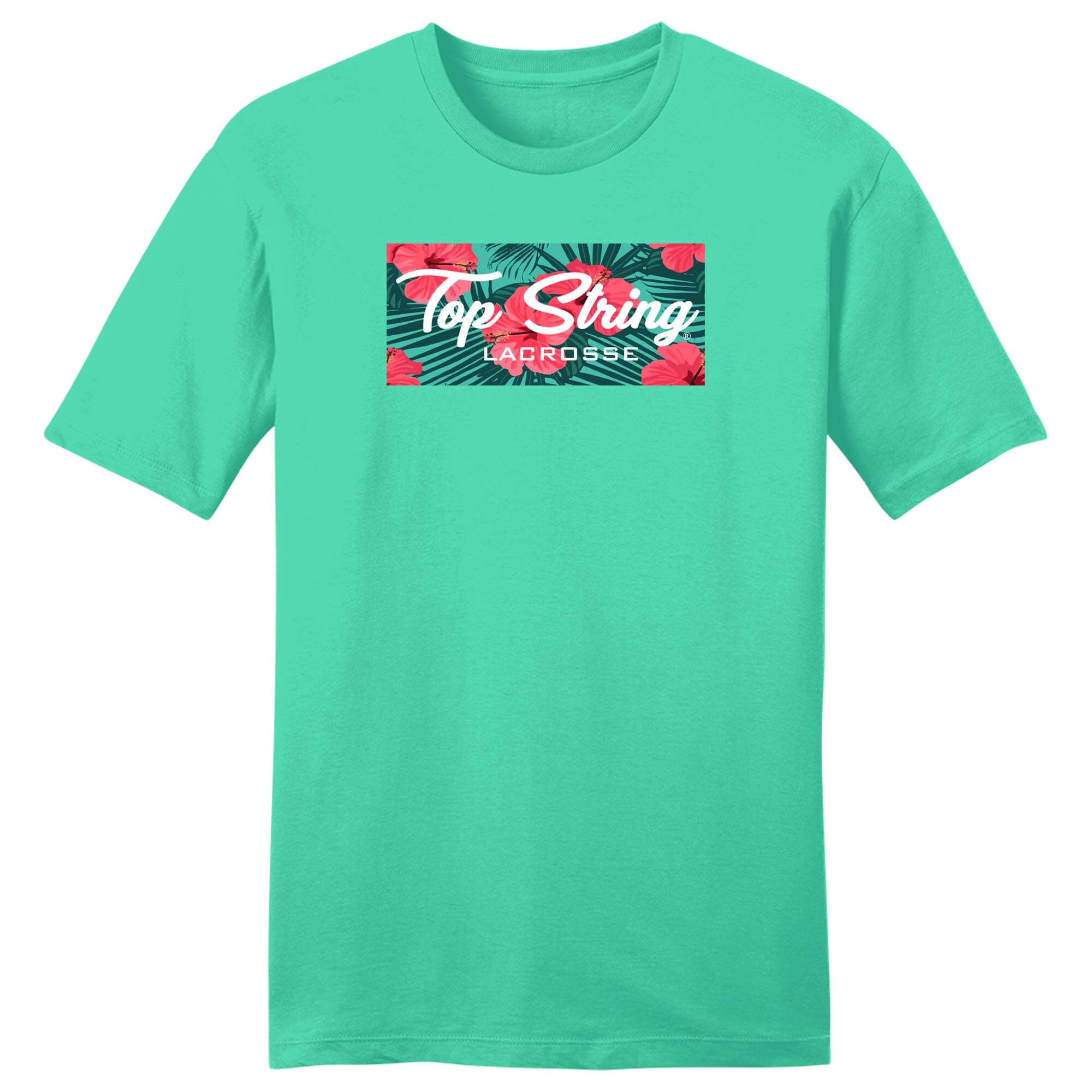 Top String Lacrosse Floral T-Shirt