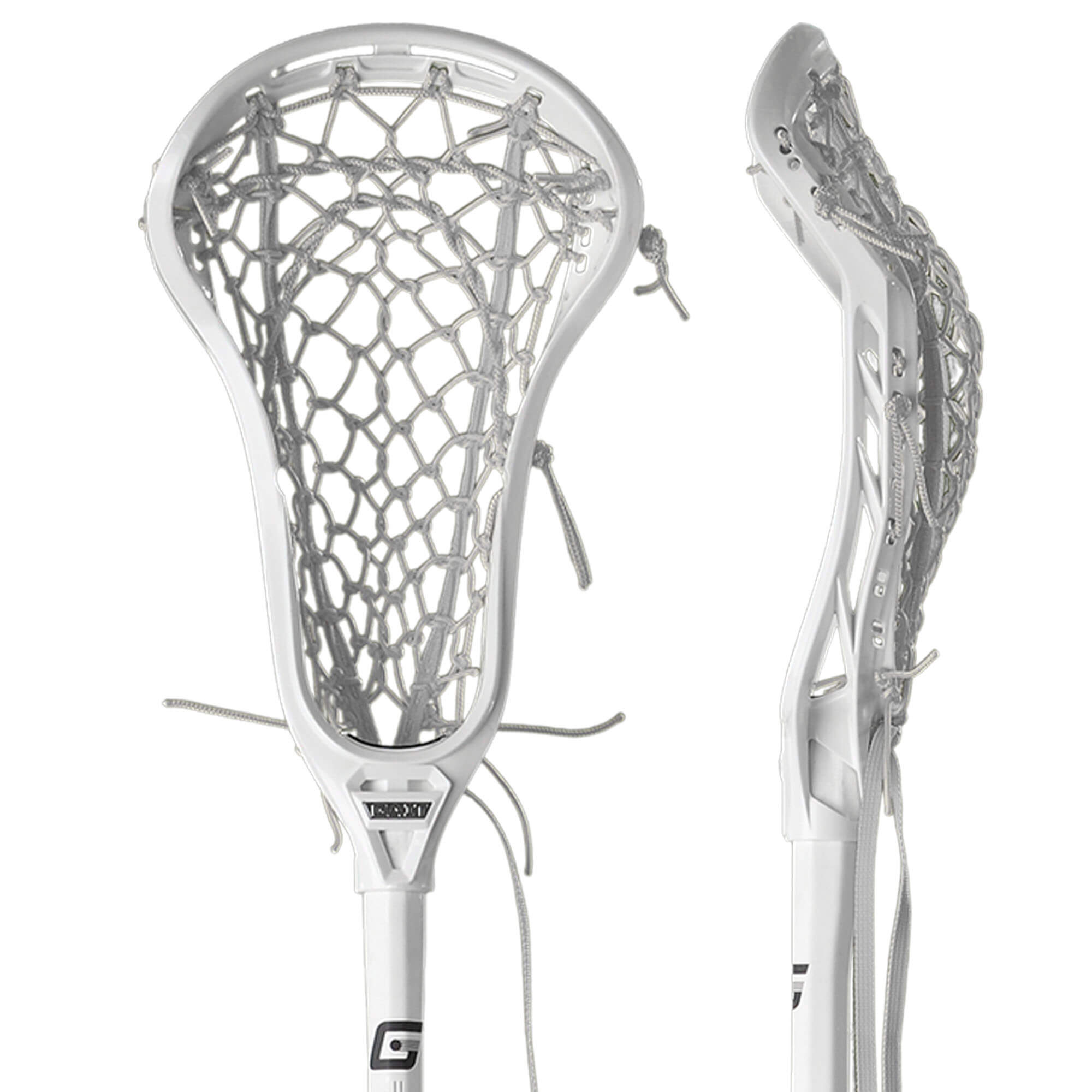 Gait Air 3 Flex Mesh Composite Complete Women's Lacrosse Stick - White | Top String Lacrosse