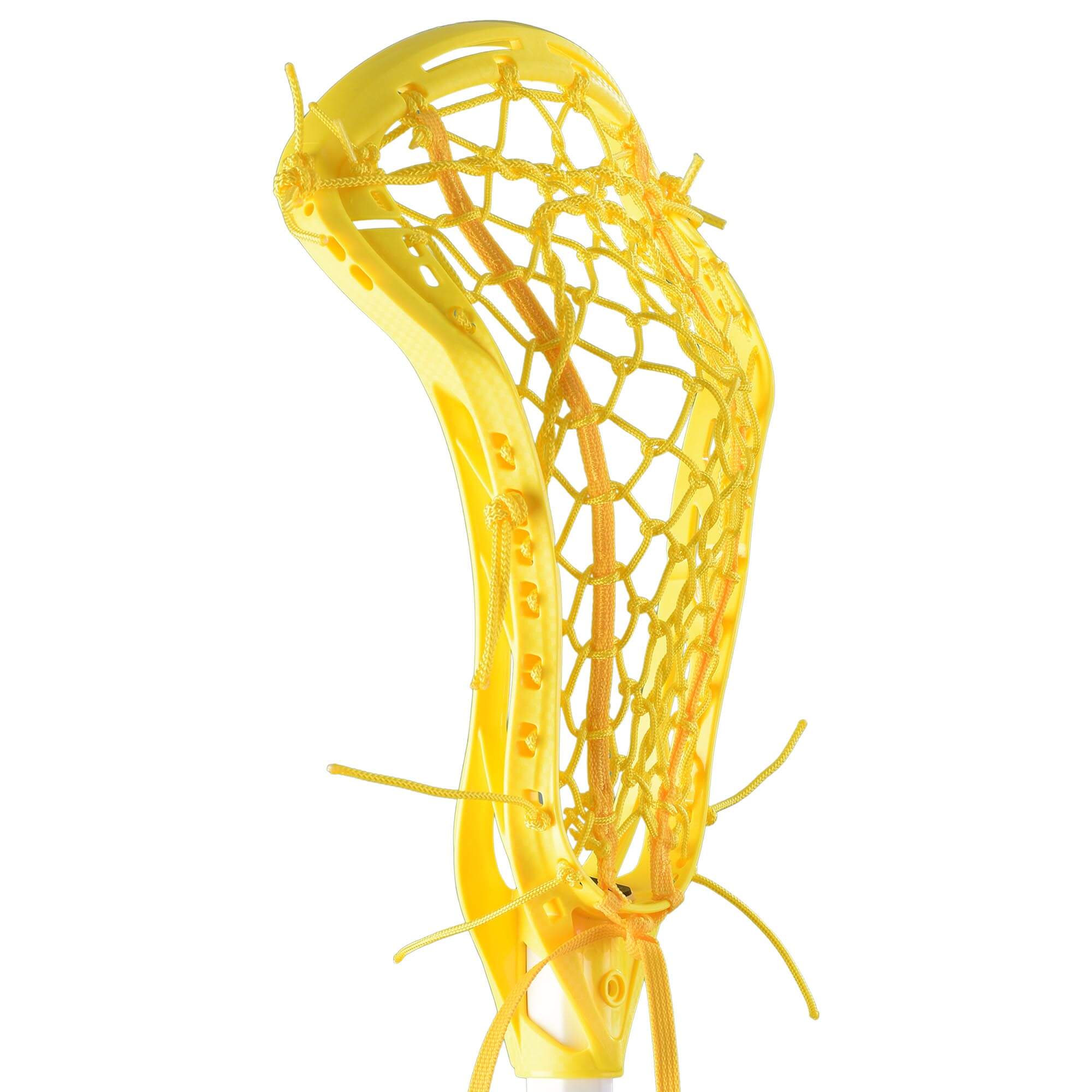 Gait Air 3 Women's Lacrosse Head - Flex Mesh - Yellow | Top String Lacrosse