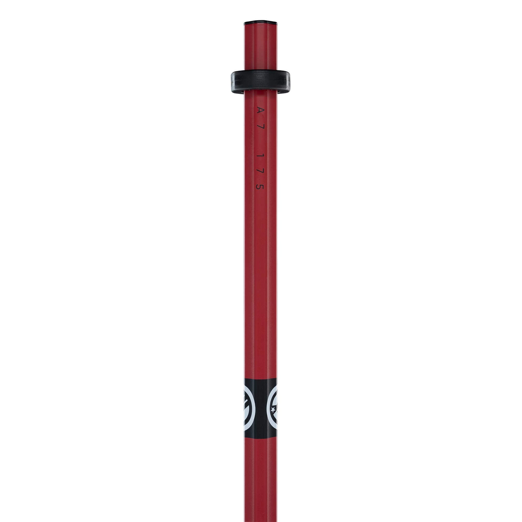 Maverik A7 175 Attack Lacrosse Shaft - Red Black | Top String Lacrosse