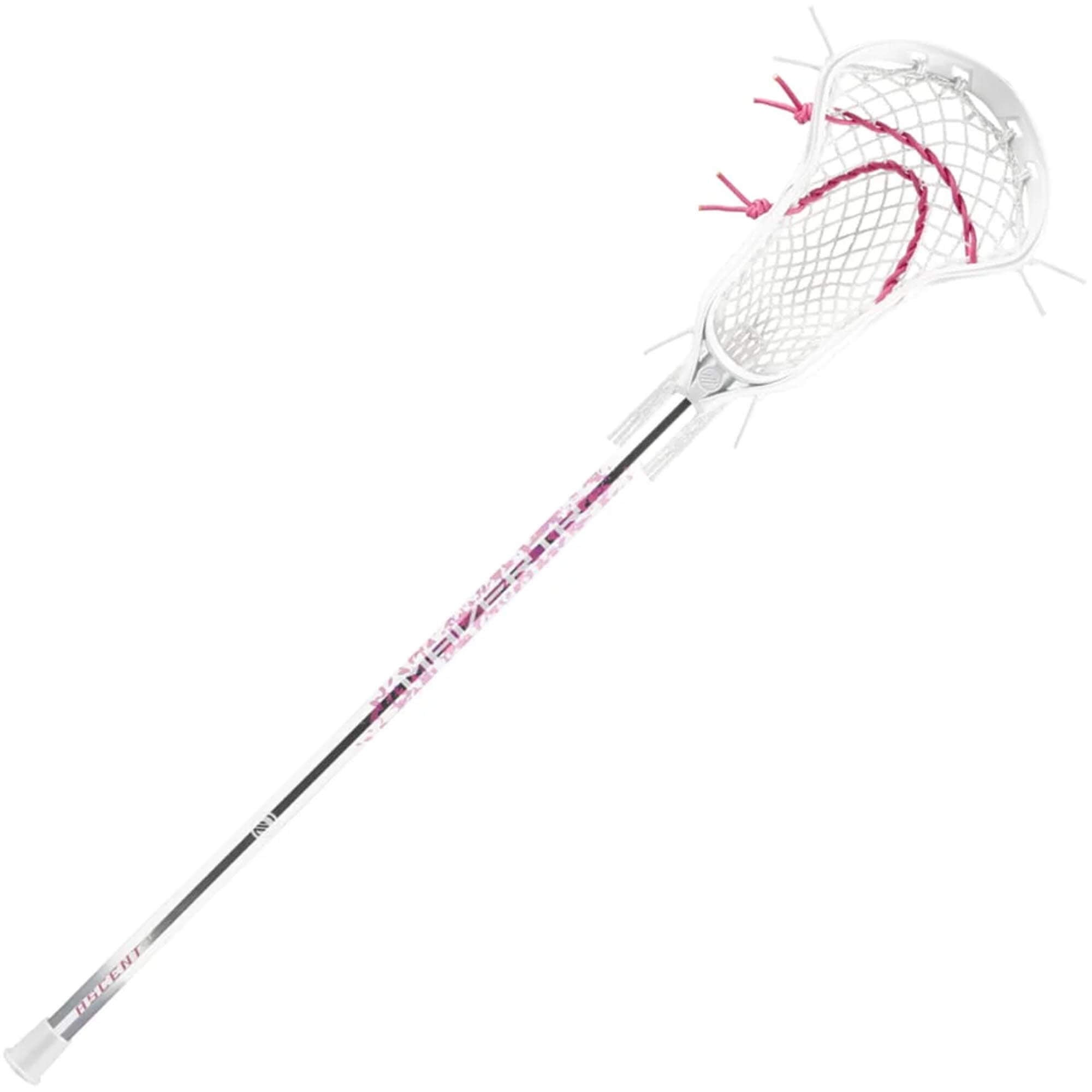Maverik Ascent ST Women's Complete Lacrosse Stick - Pink | Top String Lacrosse