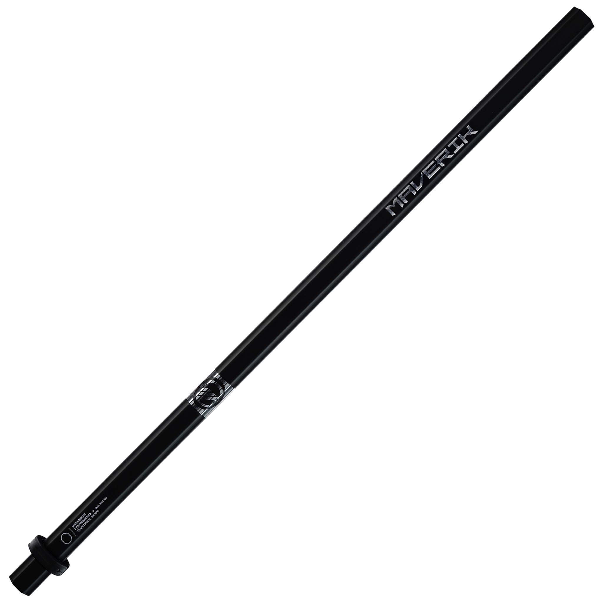 Maverik Mag 165 Attack Lacrosse Shaft - Black | Top String Lacrosse