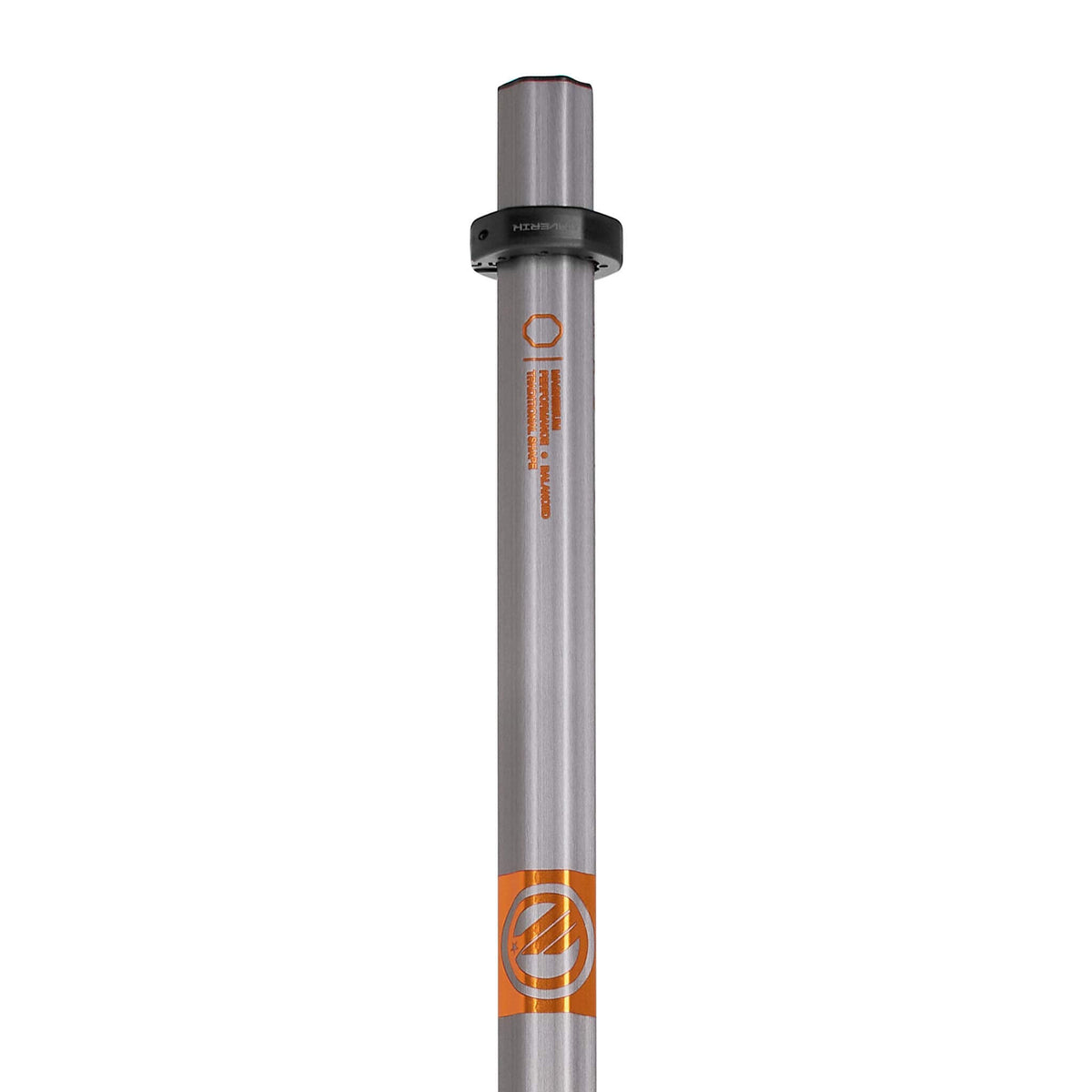 Maverik Mag 165 LE Gunmetal/Orange Attack Lacrosse Shaft | Top String Lacrosse