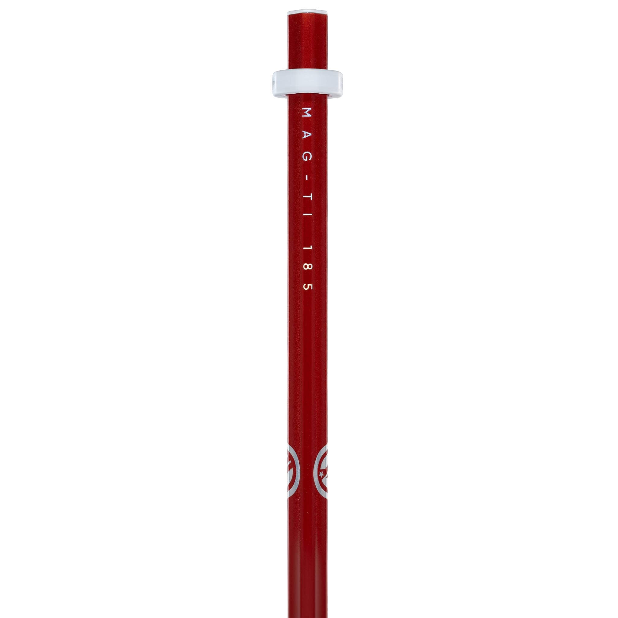Maverik Mag-Ti 185 Attack Lacrosse Shaft - Red | Top String Lacrosse