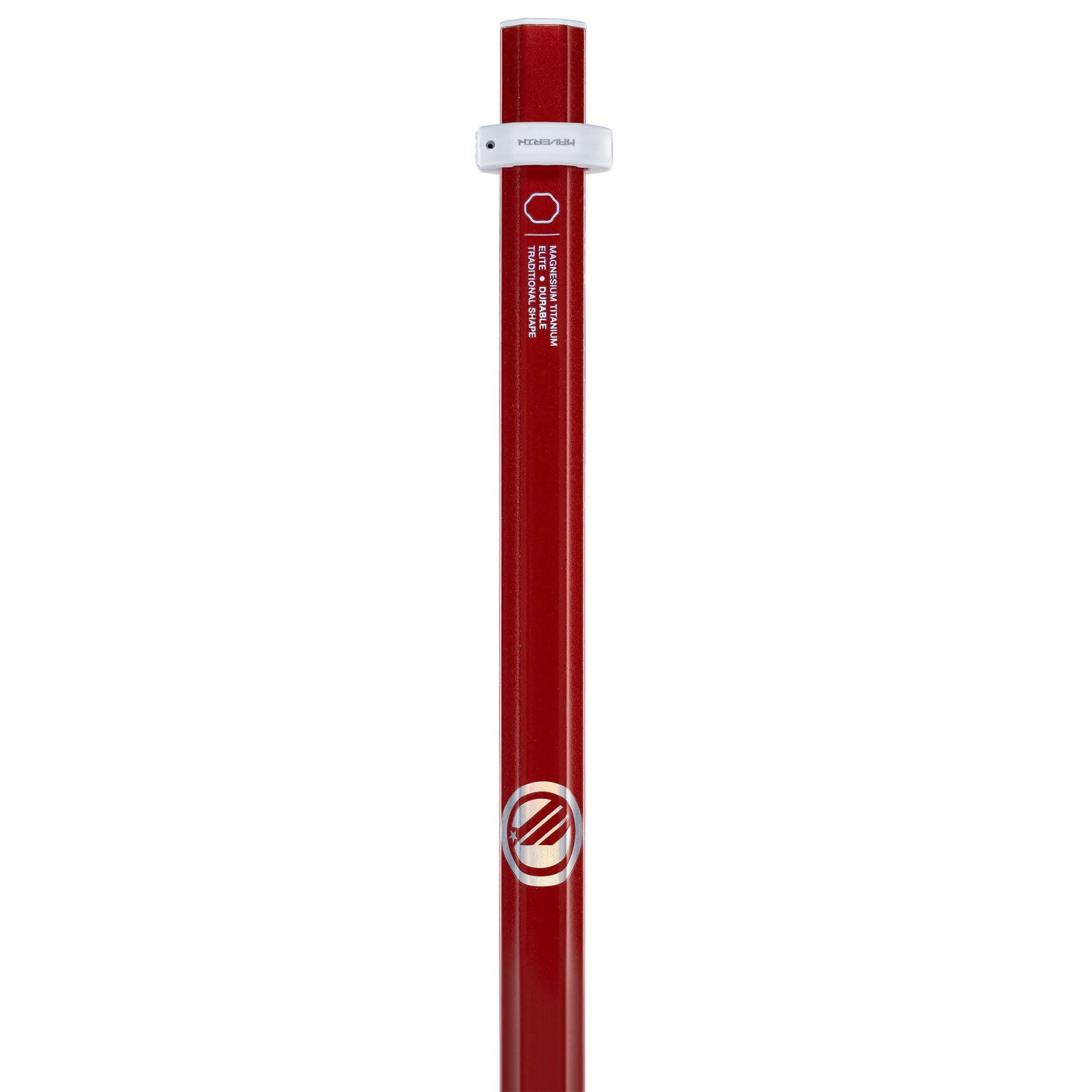 Maverik Mag-Ti 185 Attack Lacrosse Shaft - Red | Top String Lacrosse