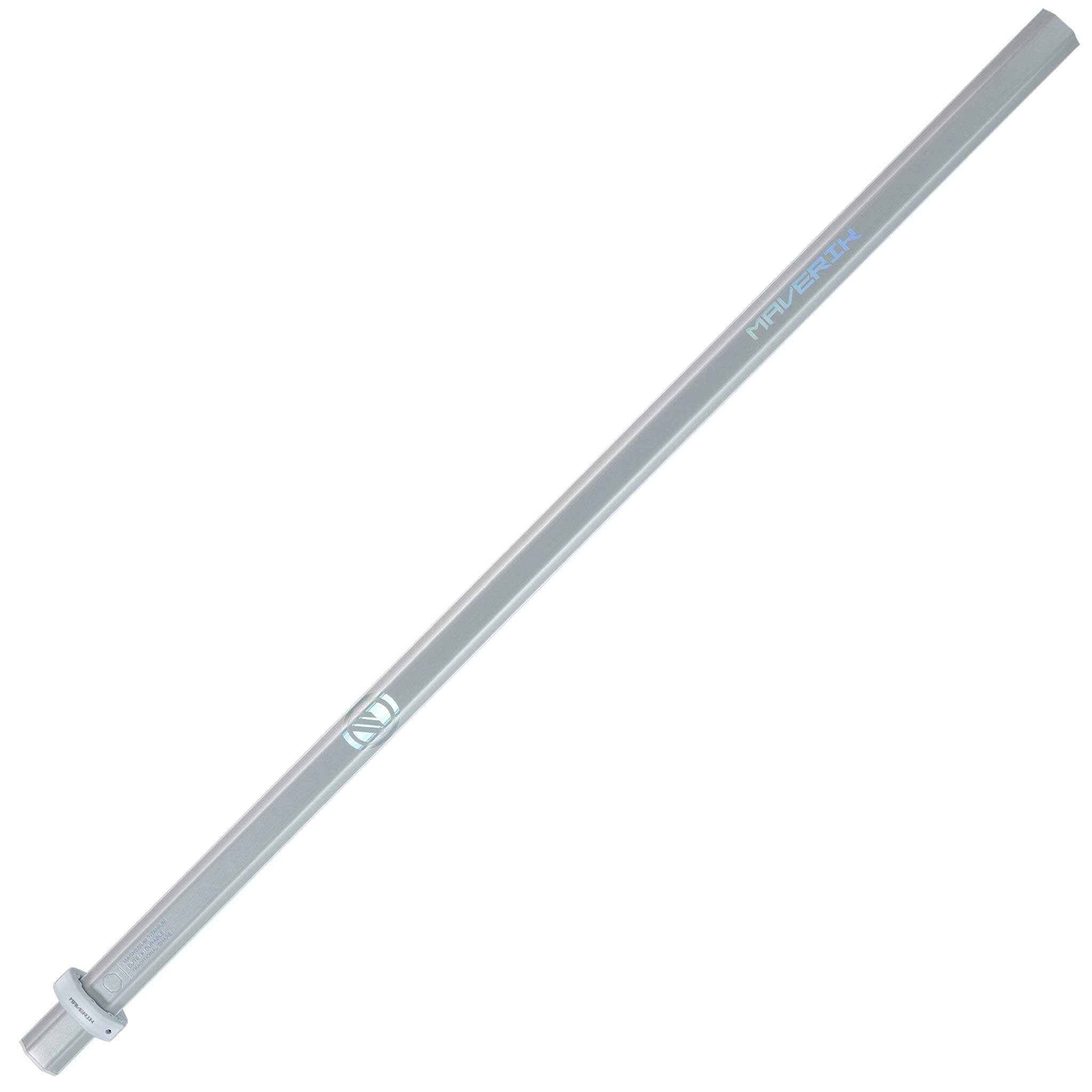 Maverik Mag-Ti 185 Attack Lacrosse Shaft - Silver | Top String Lacrosse