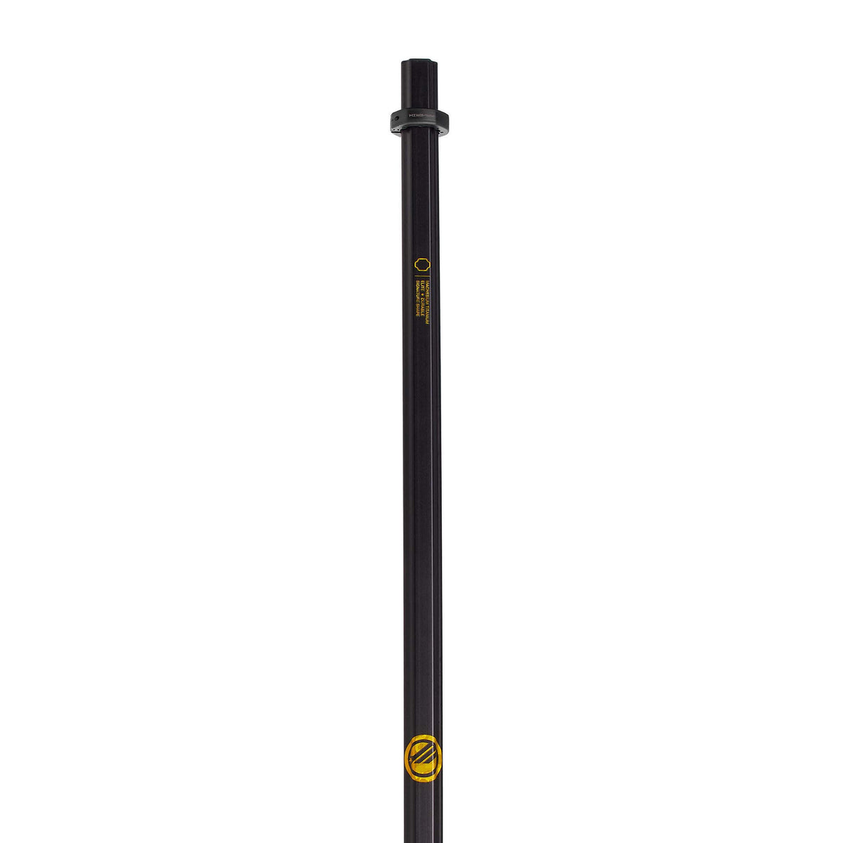 Maverik Mag-Ti 395 LE Black/Gold Defense Lacrosse Shaft | Top String Lacrosse
