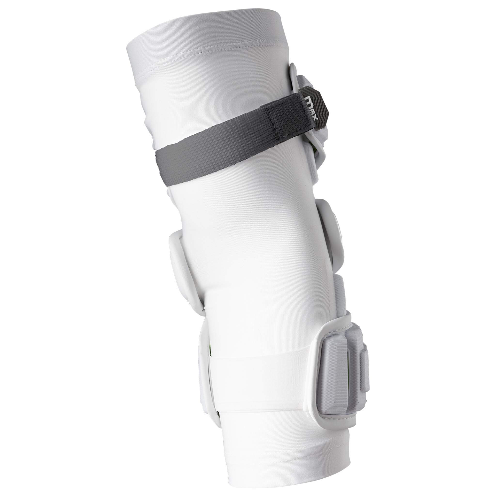Maverik Max Lacrosse Arm Pads - White | Top String Lacrosse