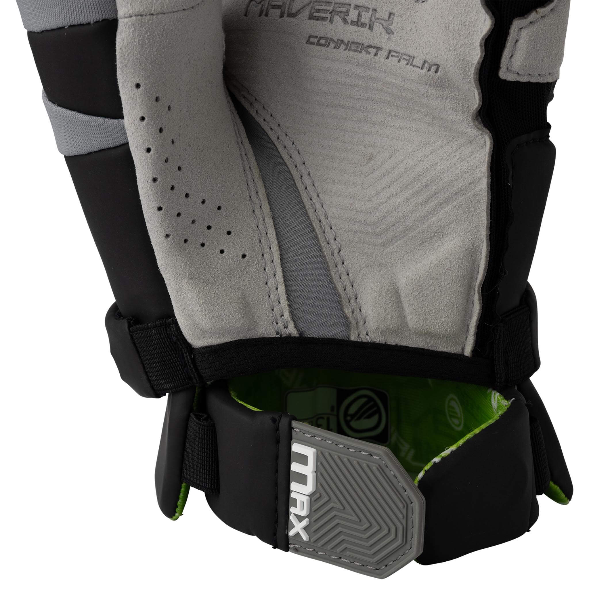 Maverik Max Lacrosse Goalie Gloves - Black | Top String Lacrosse