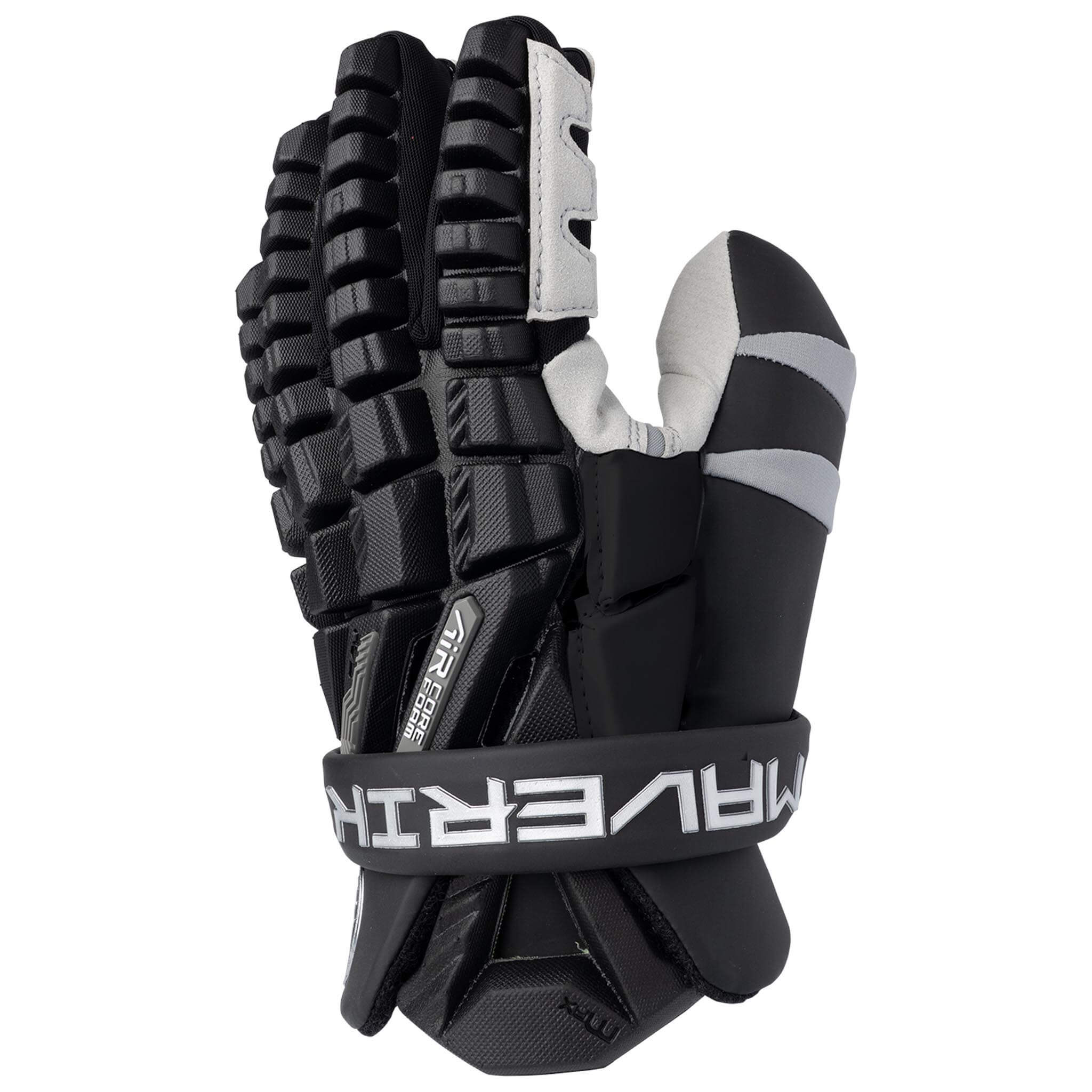 Maverik Max Lacrosse Goalie Gloves - Black | Top String Lacrosse