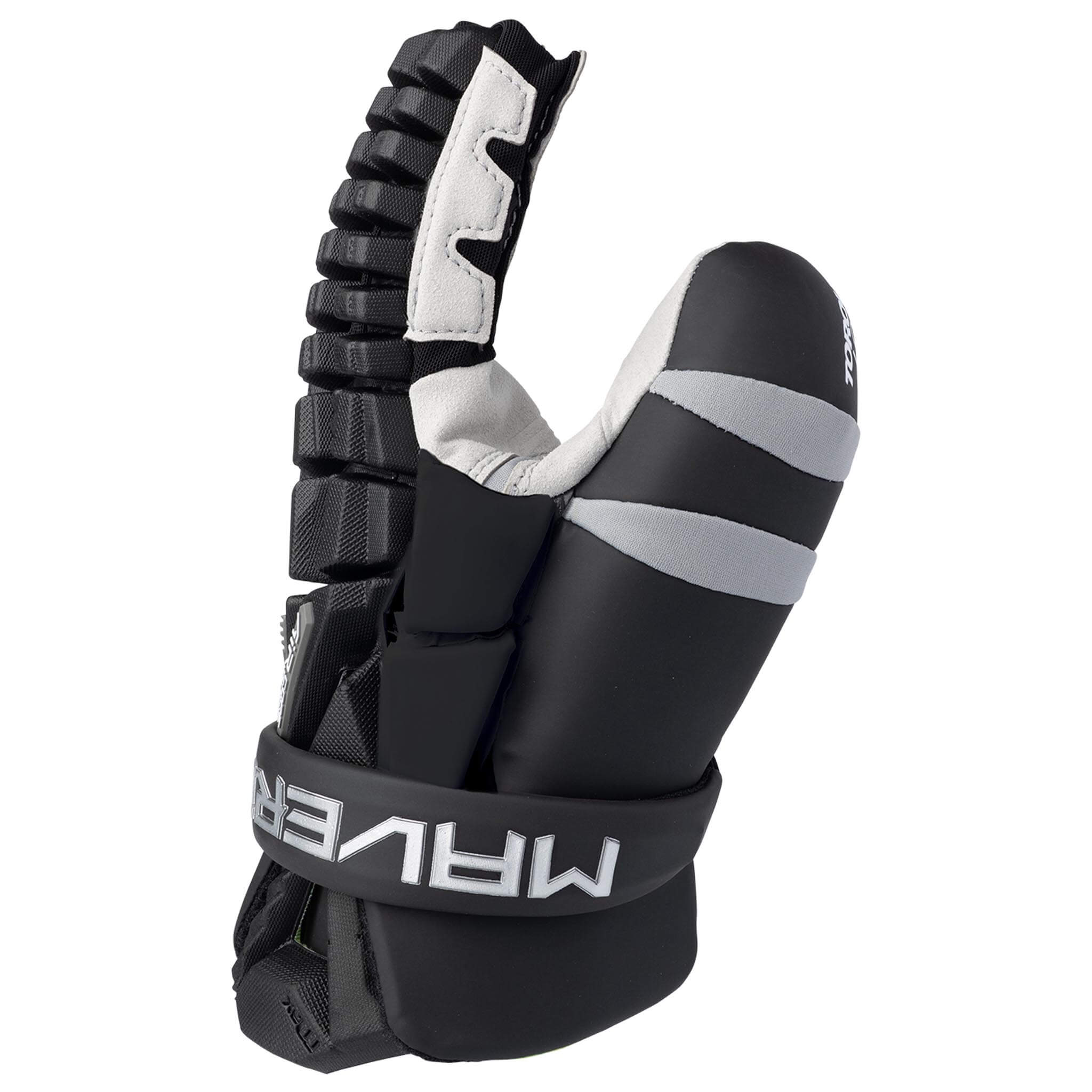 Maverik Max Lacrosse Goalie Gloves - Black | Top String Lacrosse