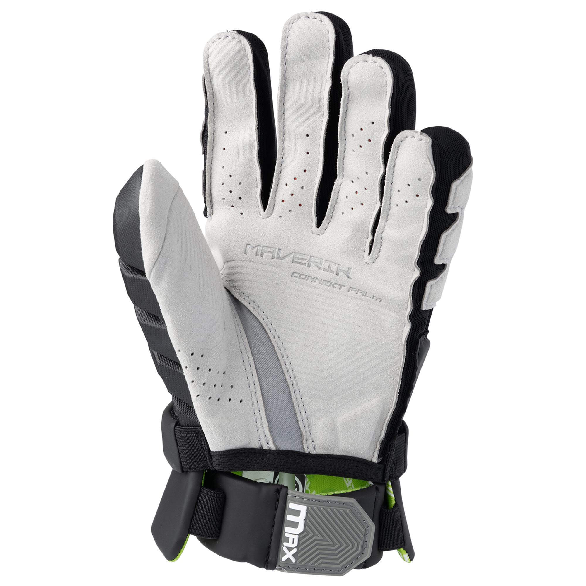 Maverik Max Lacrosse Gloves - Black | Top String Lacrosse
