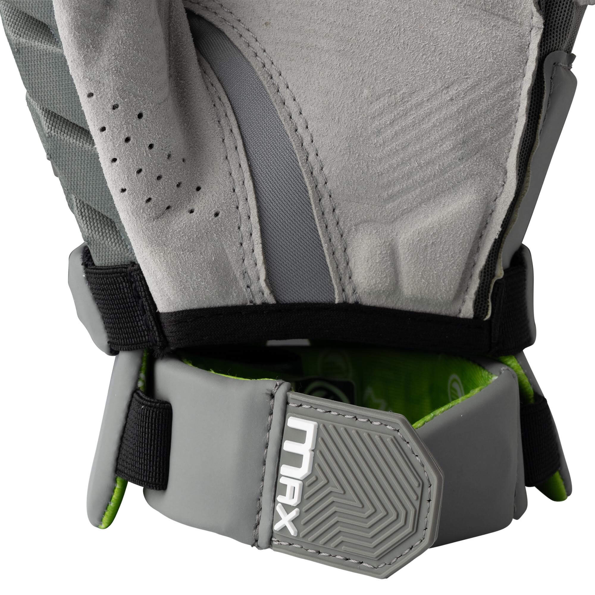 Maverik Max Lacrosse Gloves - Grey | Top String Lacrosse