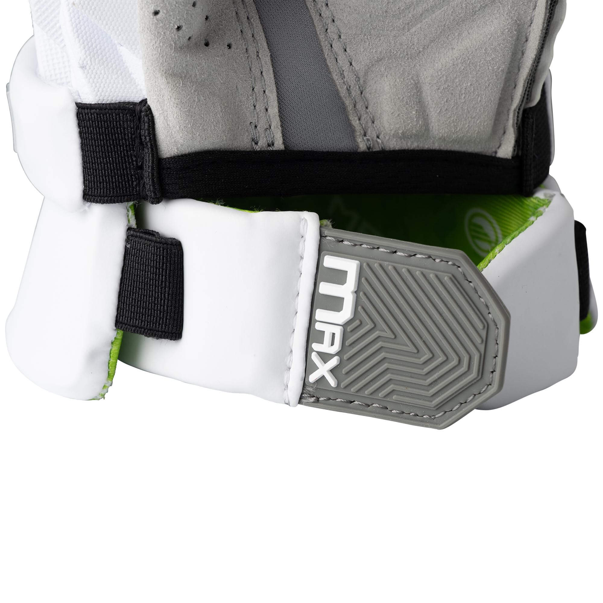Maverik Max Lacrosse Gloves - White | Top String Lacrosse